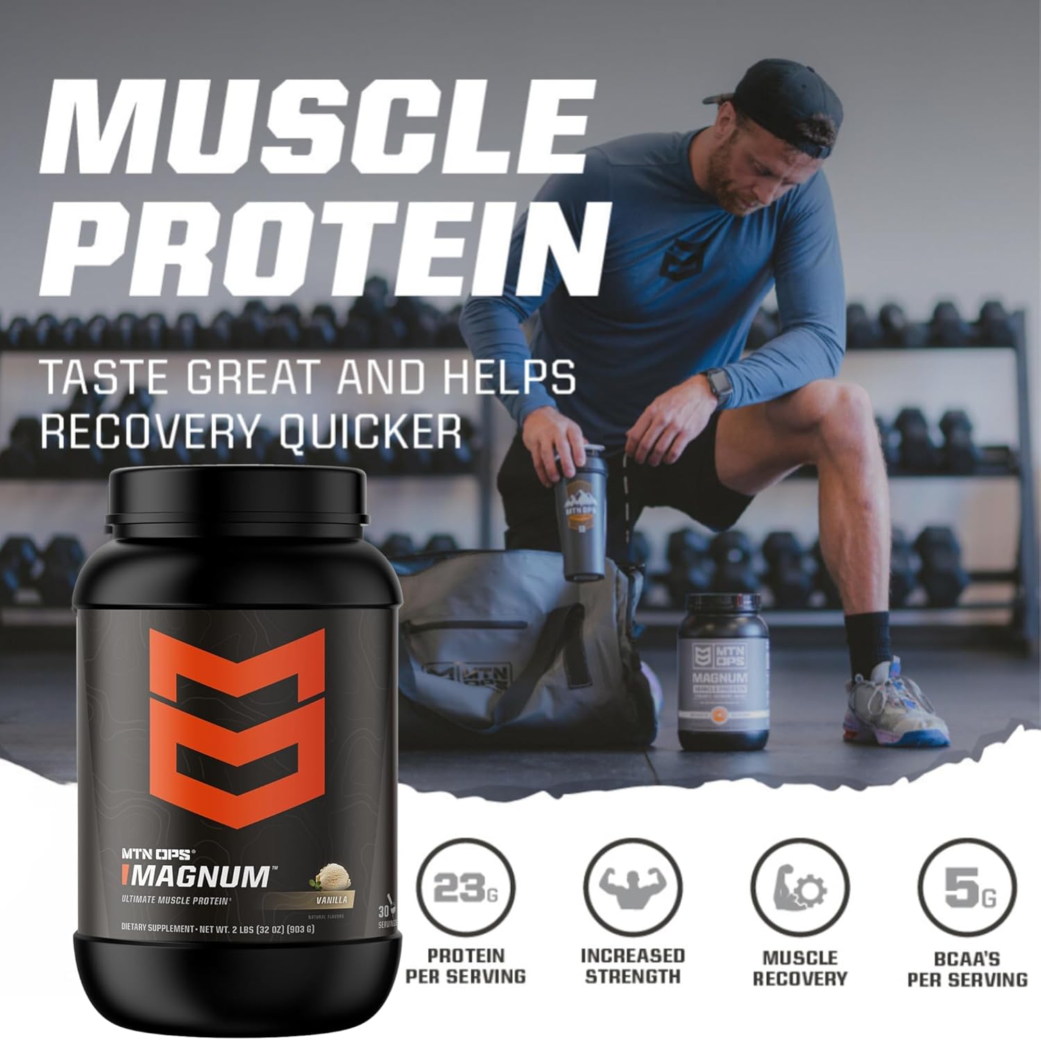 mtn-ops-magnum-strawberries-cream-protein-powder---30-servings-23g-whey-isolate-protein-bcaas-zero-sugar-gluten-free-4