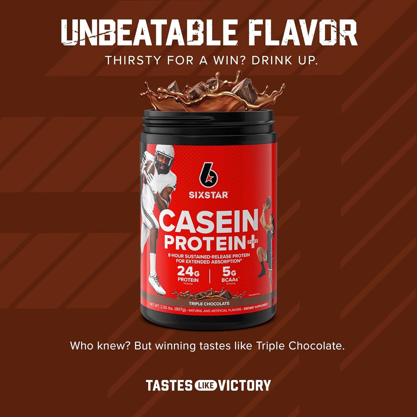 six-star-elite-series-whey-casein-protein-powder-bundle---100-vanilla-cream-whey-slow-digesting-casein-protein---18lbs-7