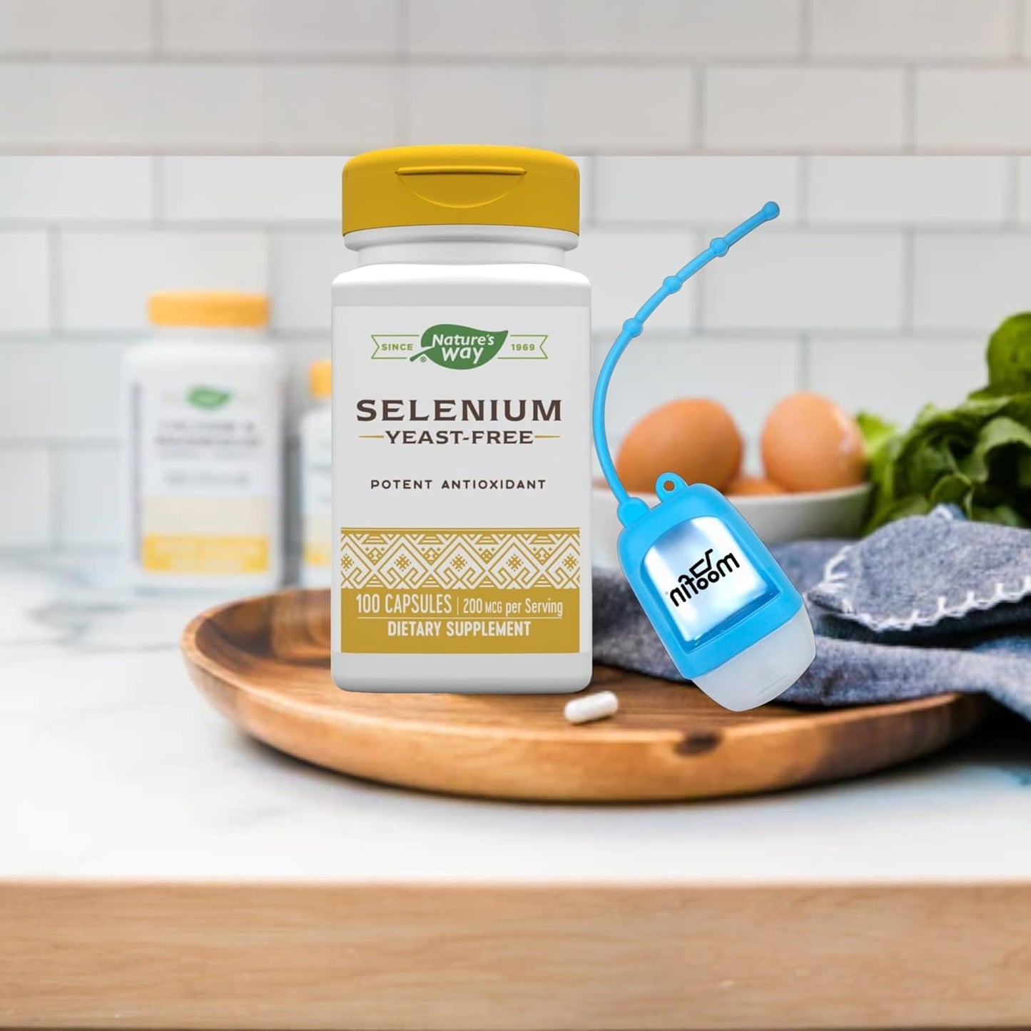 organic-l-selenomethionine-selenium-capsules-200-mcg-for-immune-thyroid-support---antioxidant-formula-60-servings-with-moofin-hand-sanitizer-dispenser-6-pack-3