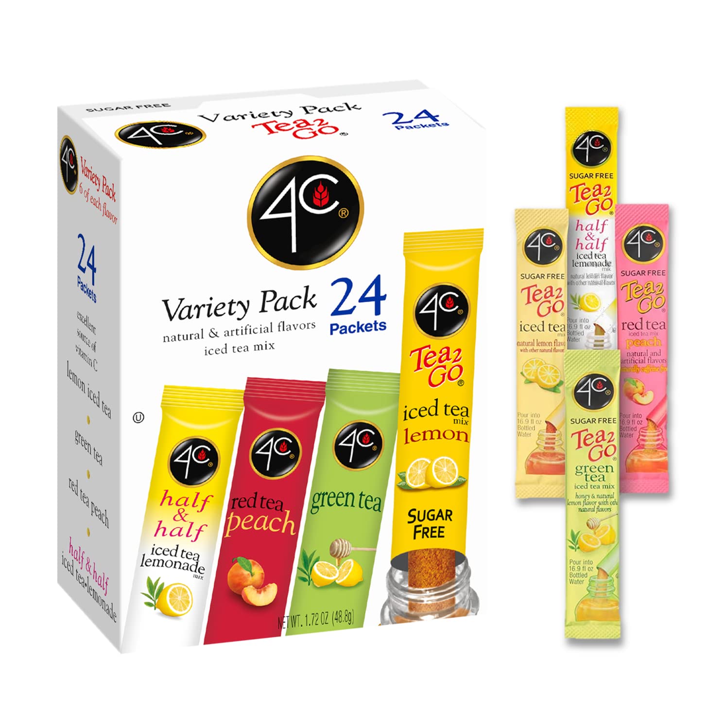 6-pack-4c-powder-drink-mix-packets-iced-tea-variety---24-count-singles-stix-on-the-go---sugar-free-water-flavorings-for-refreshment-2