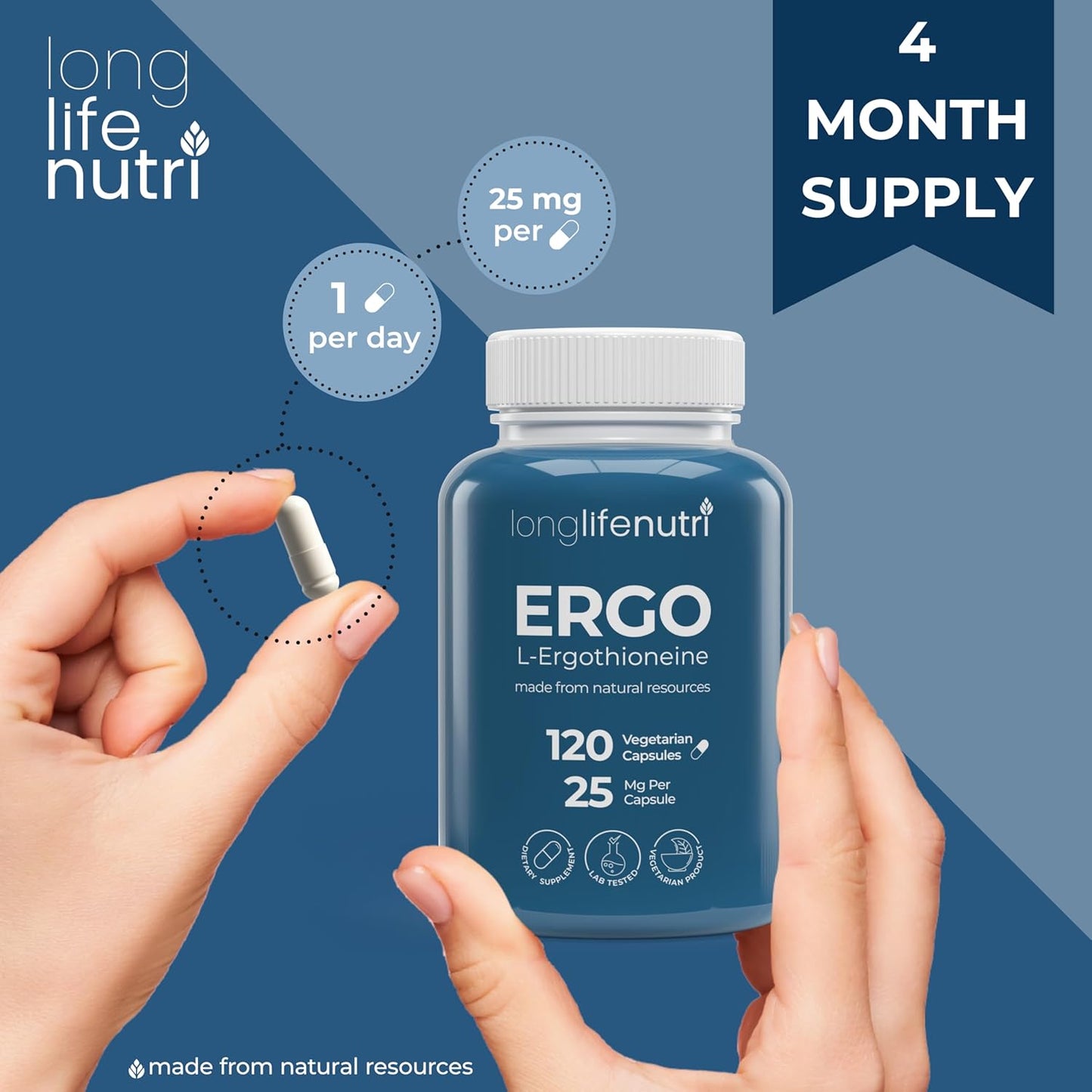 longlifenutri-l-ergothioneine-25mg---120-vegetarian-capsules-antioxidant-supplement-plant-based-usa-made-4-month-supply-5