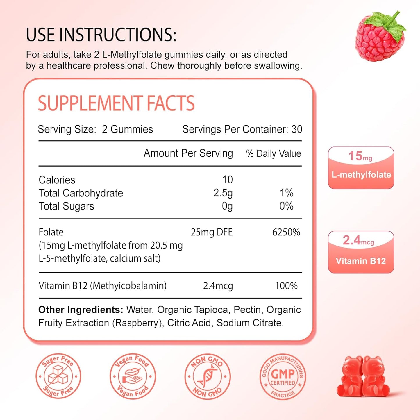 15mg-l-methylfolate-gummies-with-methylated-b12-mthfr-support-vegan-non-gmo-raspberry-flavor---60-count-2