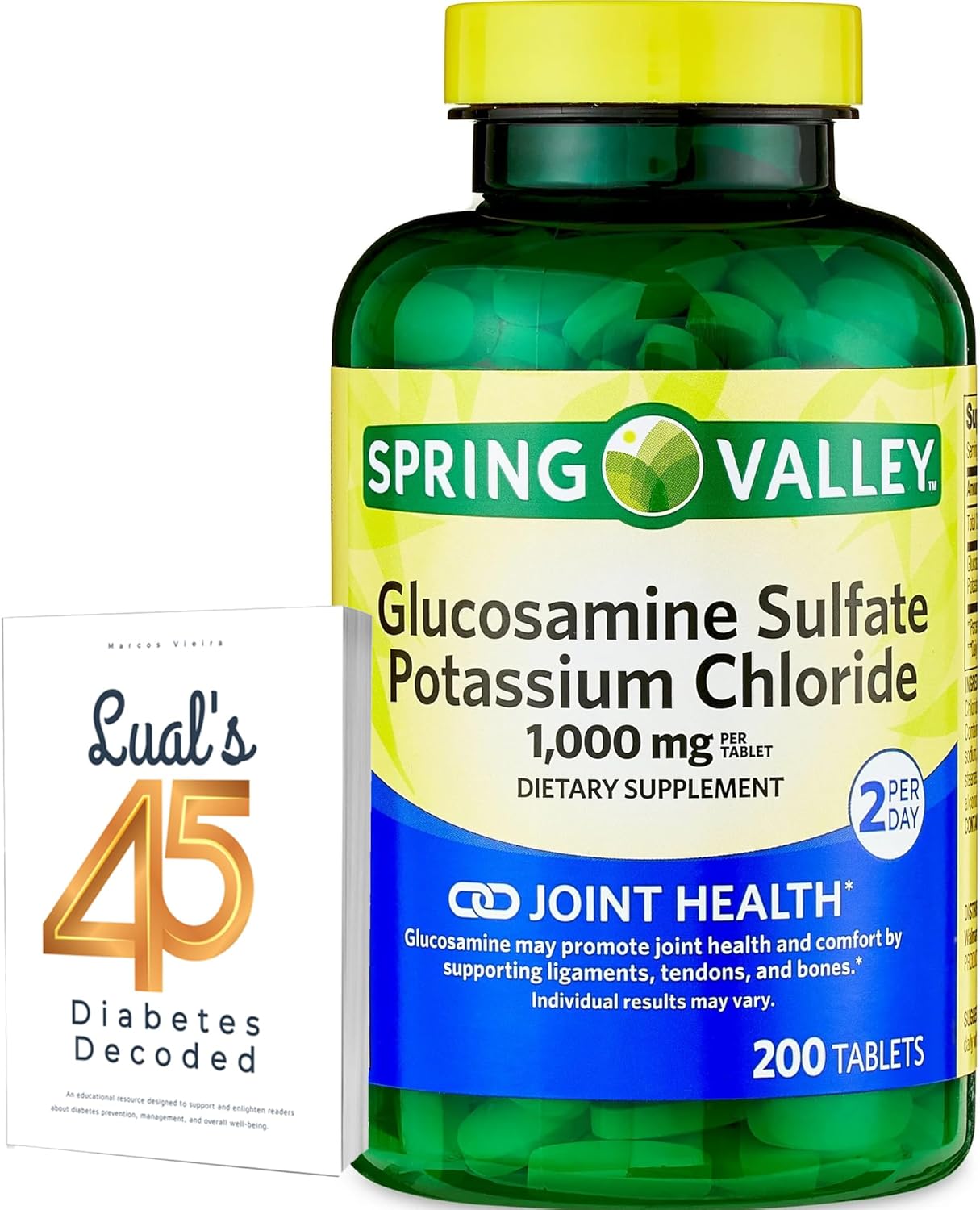 glucosamine-sulfate-potassium-chloride-for-joint-health-and-inflammation-relief---1000mg-200-count-bundle-with-luals-diabetes-decoded-1