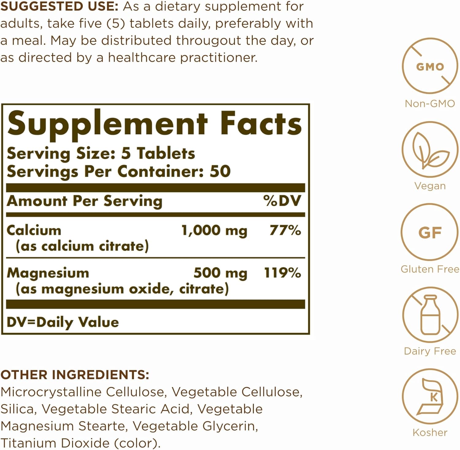 solgar-calcium-magnesium-citrate-tablets---pack-of-3-250ct---non-gmo-vegan-gluten-free-kosher---150-servings-2