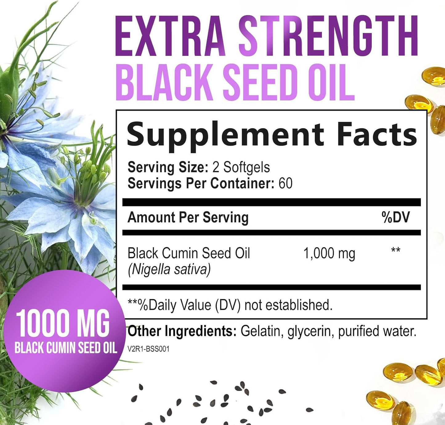1000mg-black-seed-oil-softgels-for-skin-joint-hair-immune-support---vegan-non-gmo-nigella-sativa-supplement---cold-pressed-pure-black-cumin-seed-oil---120-capsules-2