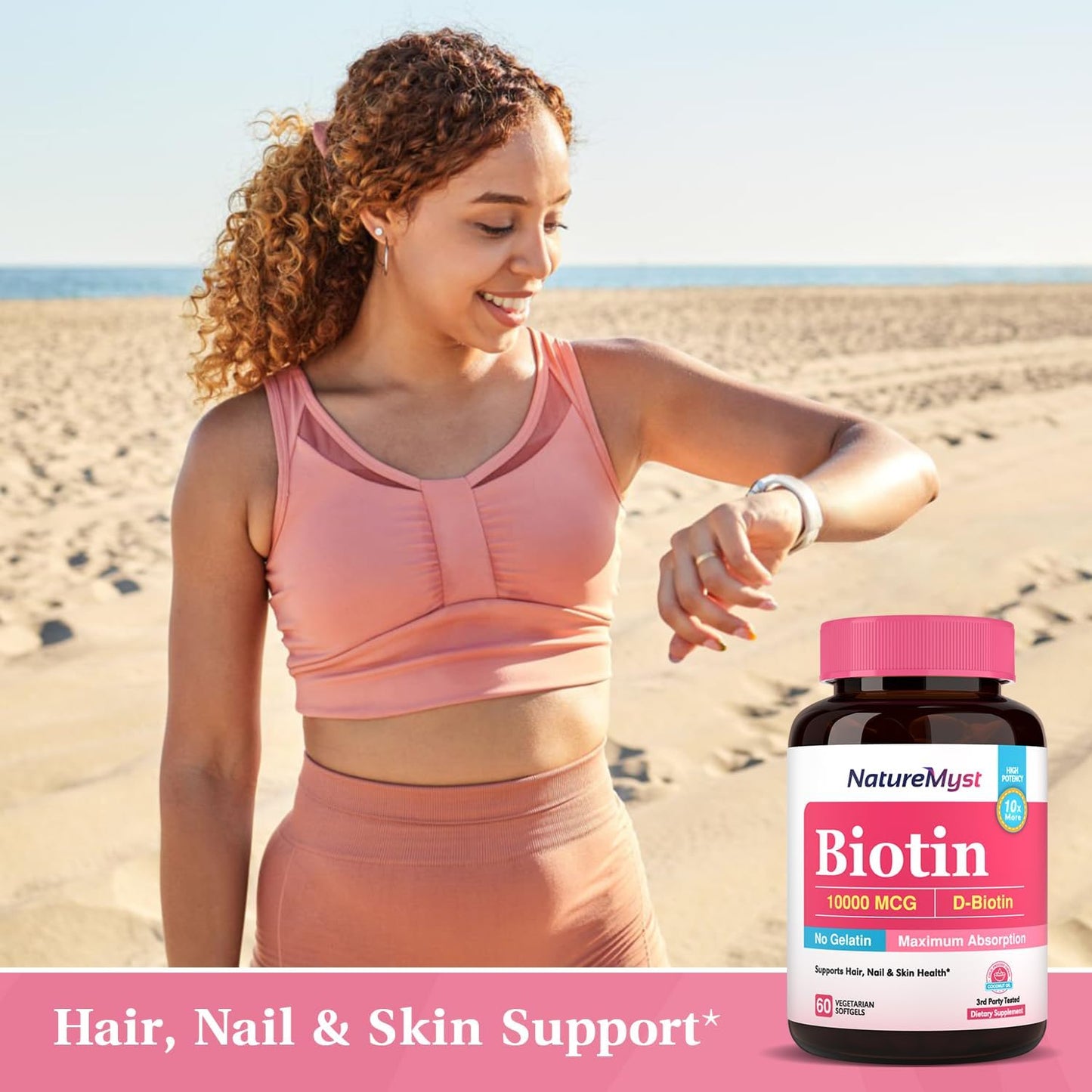 high-potency-naturemyst-biotin-10000-mcg-with-cold-pressed-coconut-oil---60-vegetarian-softgels-for-hair-nails-skin---biologically-active-formula-with-maximum-absorption-4
