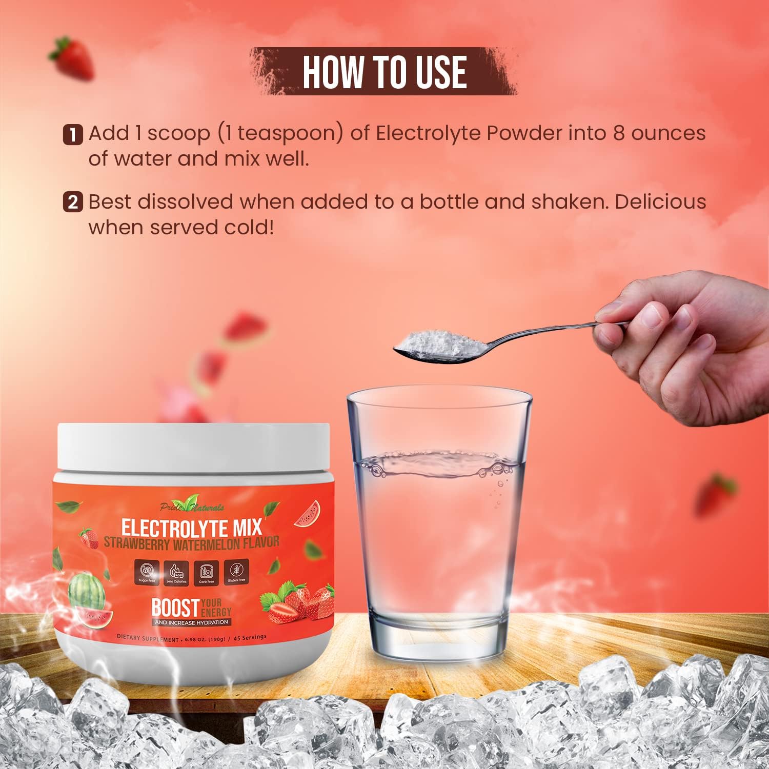 pride-naturals-electrolyte-powder---sugar-free-vegan-refreshing-workout-recovery-drink-with-immune-boosting-vitamins---198g-strawberry-watermelon-flavor-8