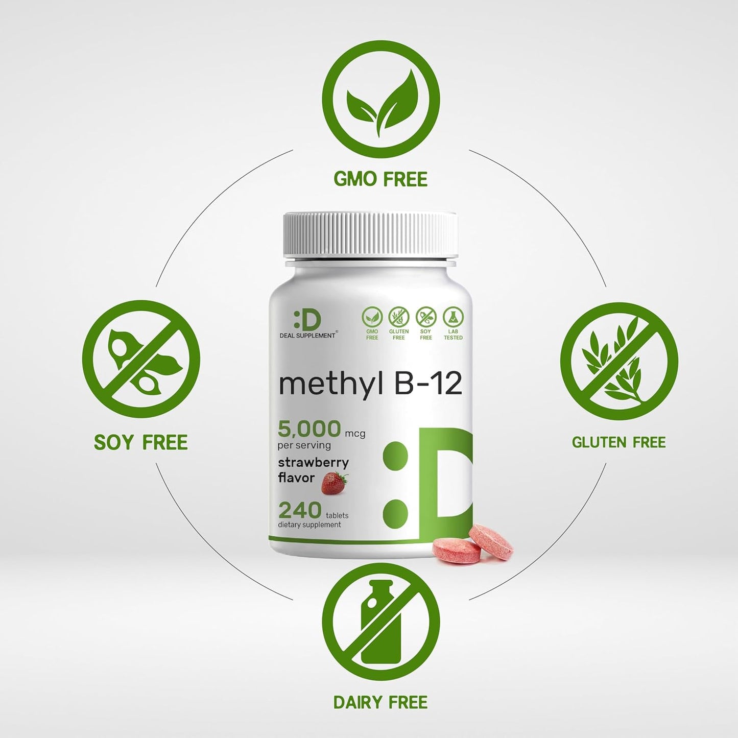 methyl-b-12-vitamins-5000-mcg-chewable-tablets---strawberry-flavored---energy-brain-health-support---vegetarian-gmo-free---240-count-3