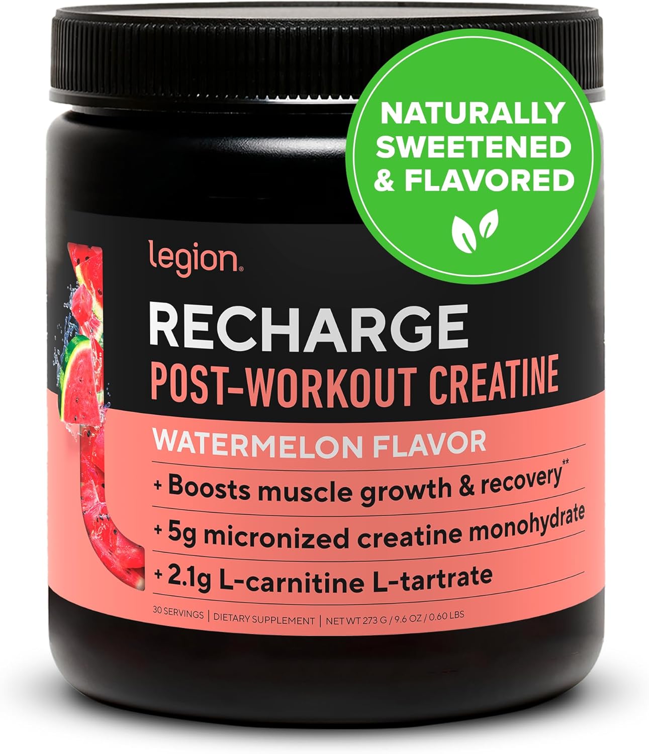 natural-muscle-builder-recovery-drink---legion-recharge-post-workout-supplement-with-micronized-creatine-monohydrate-watermelon-flavor-30-servings-safe-healthy-formula-1