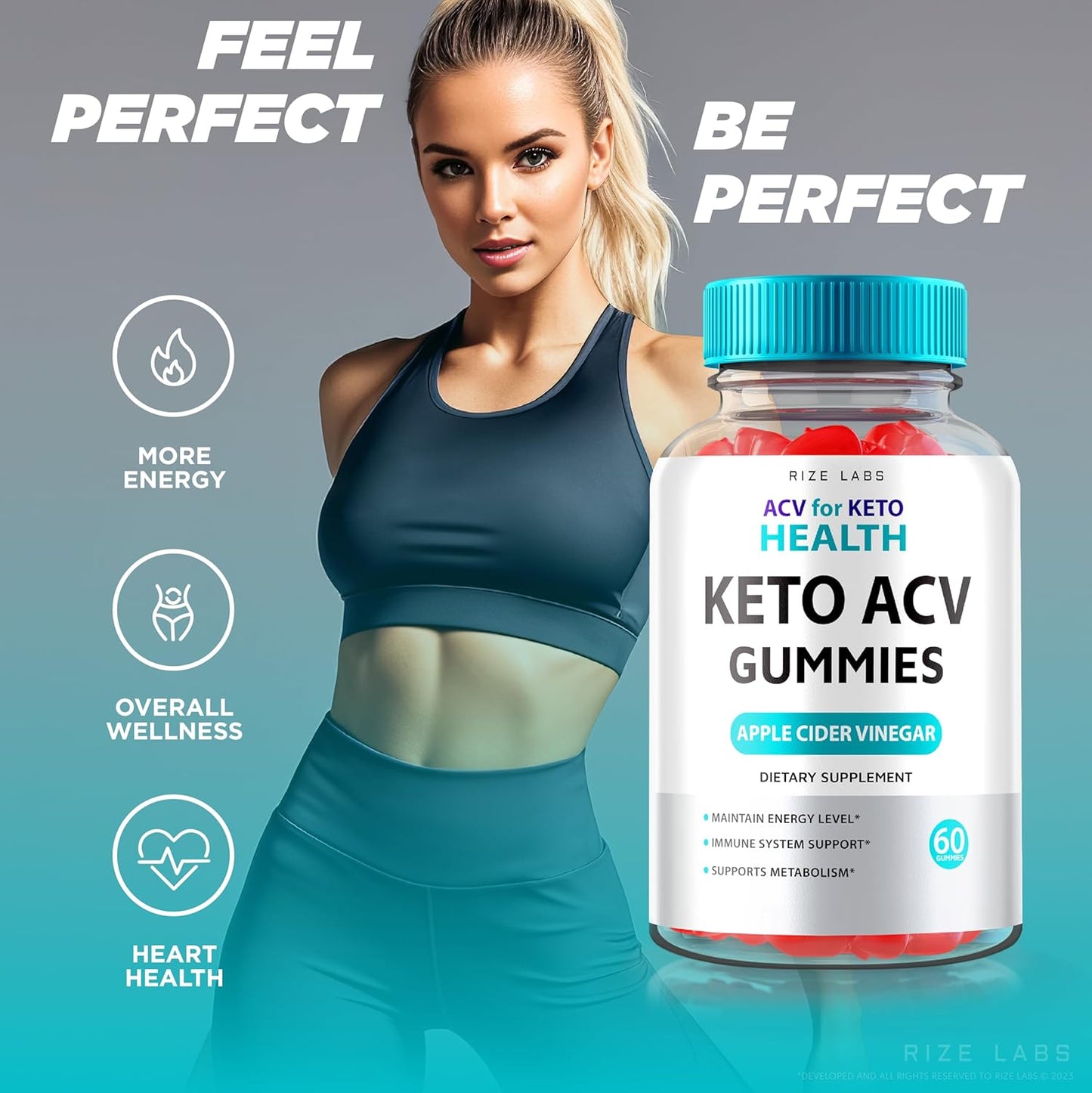 750mg ACV Gummies for Keto Slimming Formula - Apple Cider Vinegar Supplement for Belly Fat - 300 Gummies