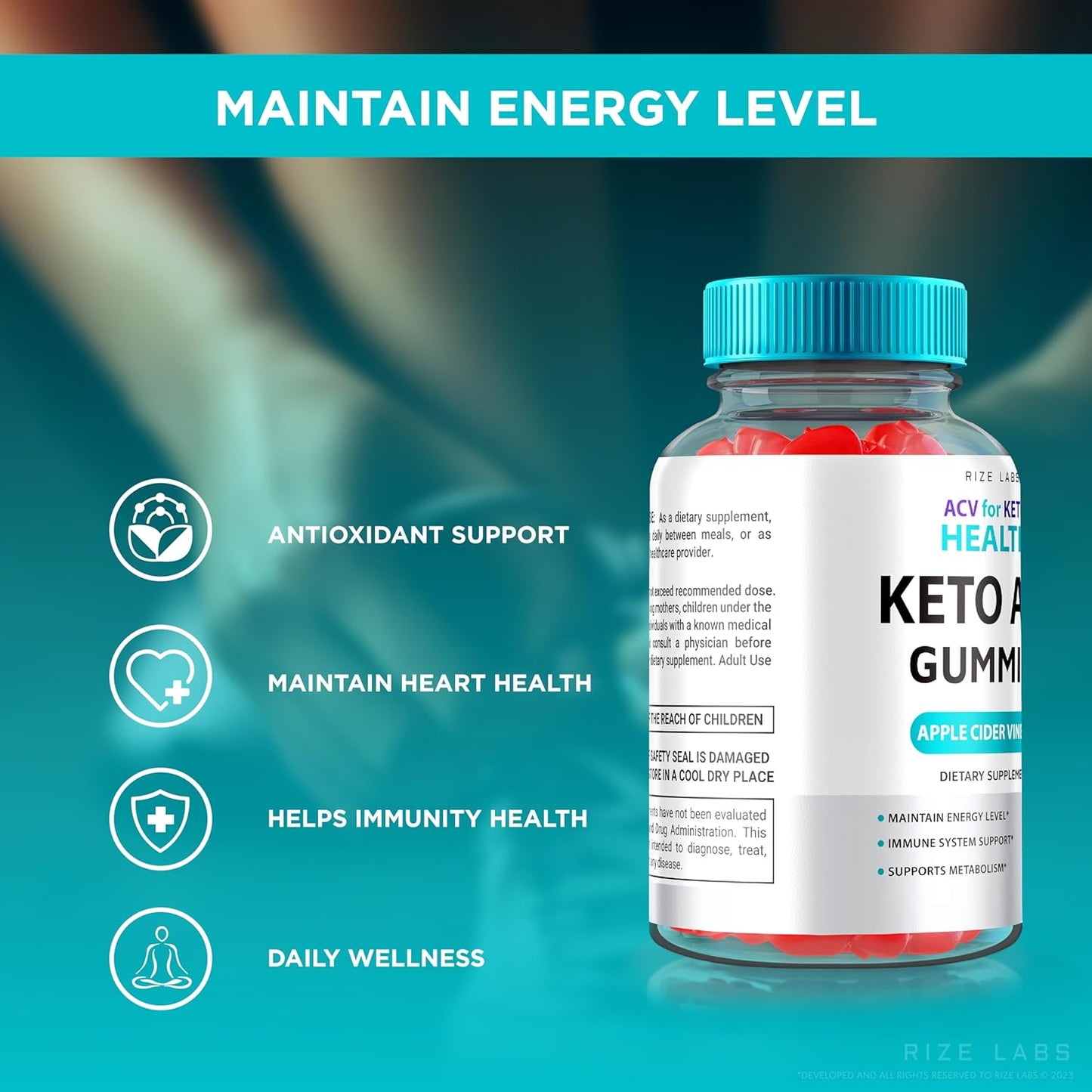 750mg ACV Gummies for Keto Slimming Formula - Apple Cider Vinegar Supplement for Belly Fat - 300 Gummies