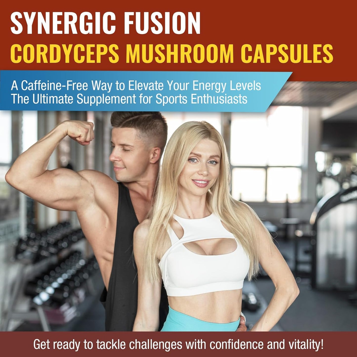780 Mezqai Cordyceps Mushroom Capsules for Immune & Energy Support - Cordyceps Militaris, Maca Root, Ginseng, Rhodiola - Endurance & Athletic Performance Supplement