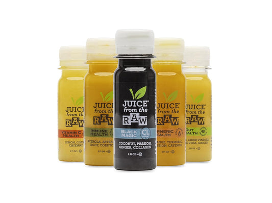 8-Day Immune System Boosting Plan with Juice From the RAW® - Lose Weight, Detox, and Stay Healthy with 100% Raw Cold-Pressed Juices (40 Shots)