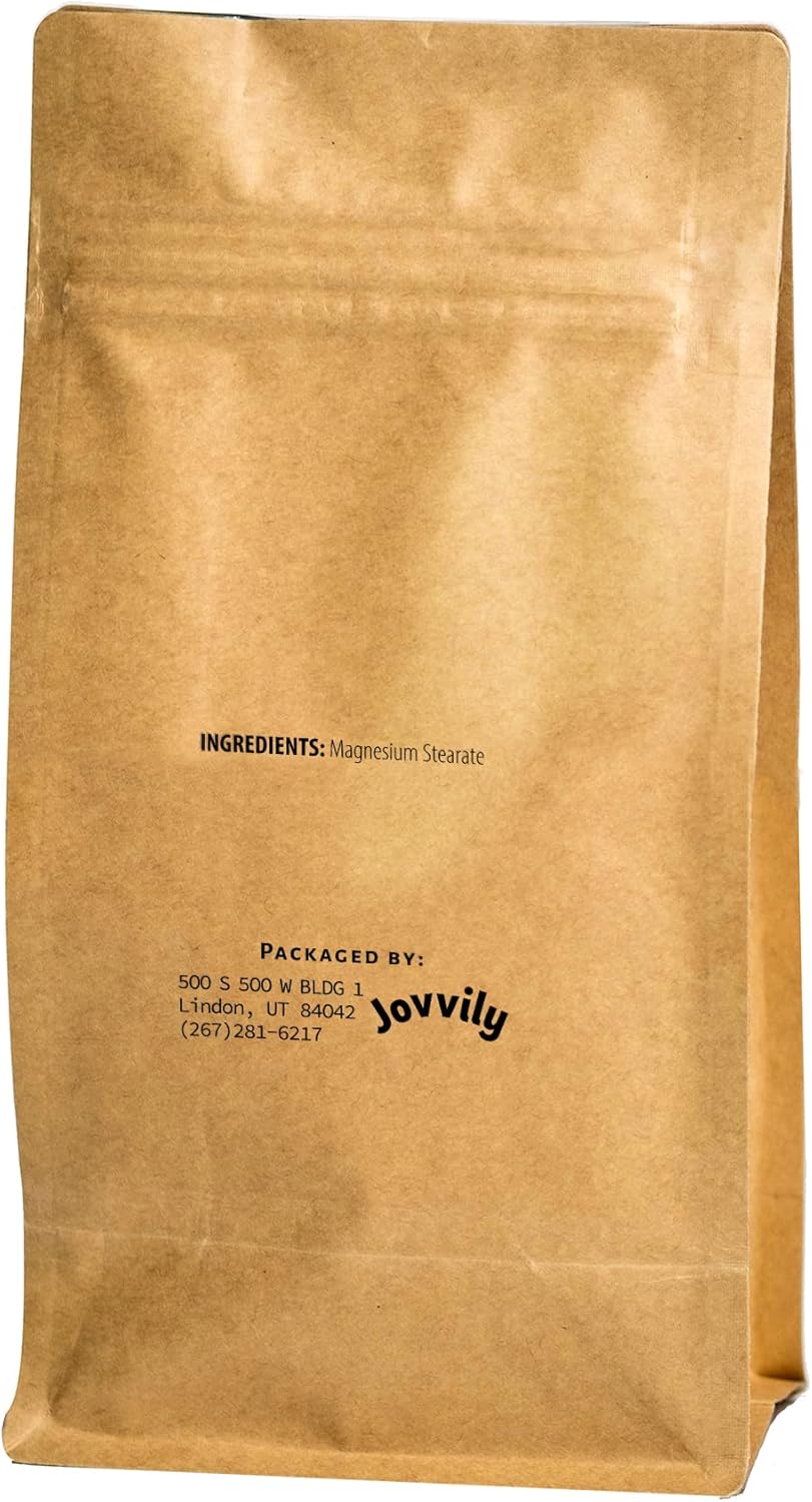 8 oz Jovvily Magnesium Stearate: Low Toxicity Glidant & Surfactant