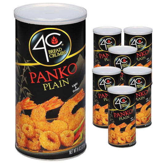 6-pack-of-4c-premium-bread-crumbs-panko-plain-8-ounce---regular-gluten-free---flavorful-crispy-crunchy---value-pack-1