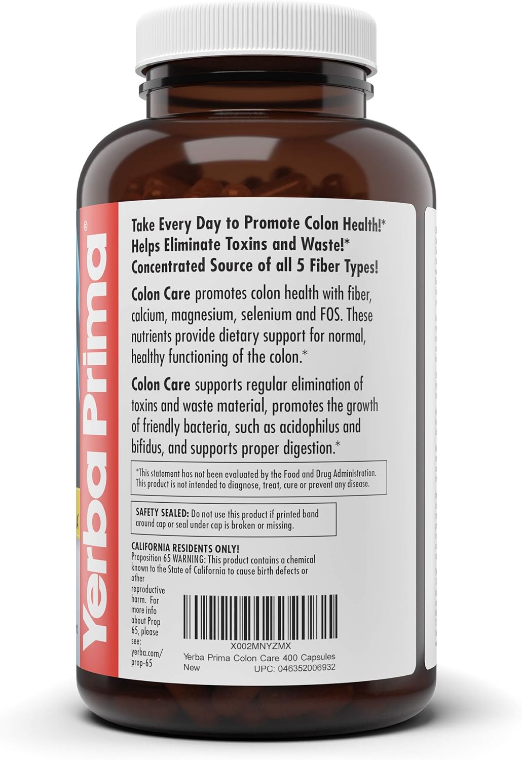 yerba-prima-colon-care-capsules---400-caps-with-five-fiber-forms-fos-prebiotics---dietary-supplement-for-digestive-health-regularity-5