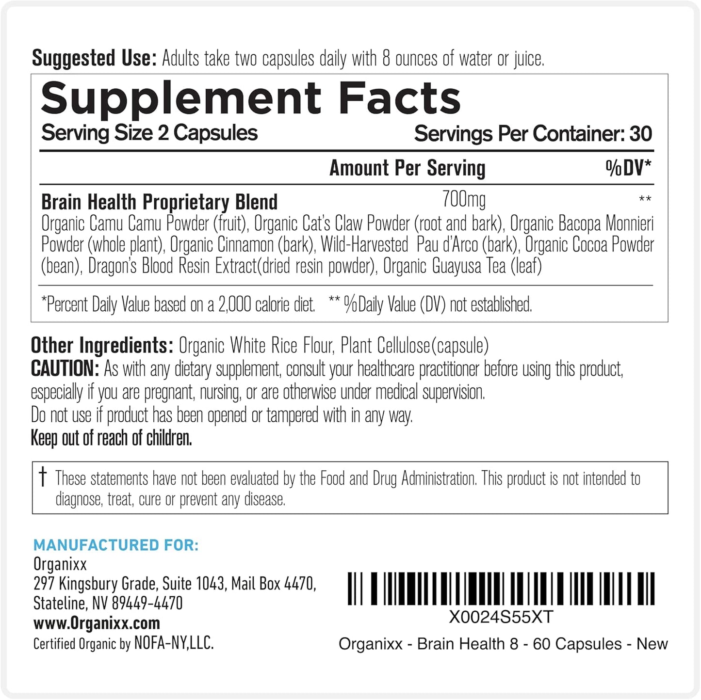 organixx-brain-support-supplement-with-camu-camu-guayasa-cats-claw---improve-brain-function-memory-focus-and-health---60-capsules-gluten-free-non-gmo-caffeine-free-7