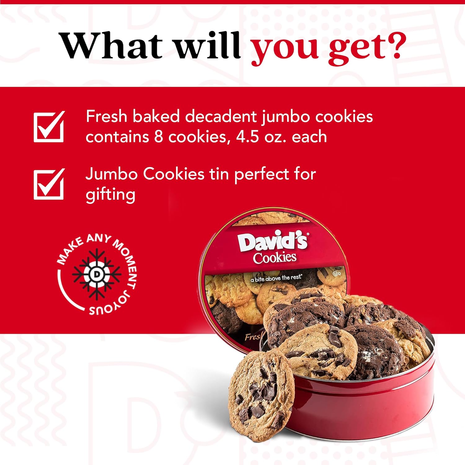 davids-cookies-decadent-assorted-cookie-gift-tin---large-4-oz-cookies-no-preservatives-all-natural---perfect-for-corporate-birthdays-holidays---2-lb-8-cookies-2