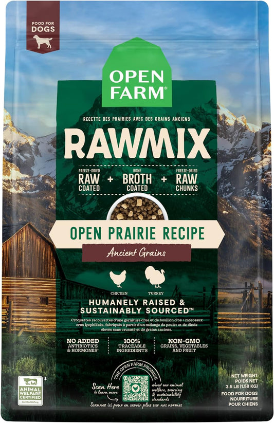 open-farm-rawmix-ancient-grains-prairie-recipe-for-dogs---kibble-bone-broth-freeze-dried-raw---wild-inspired-humanely-raised-protein---non-gmo-fruits-veggies---35-lb-1