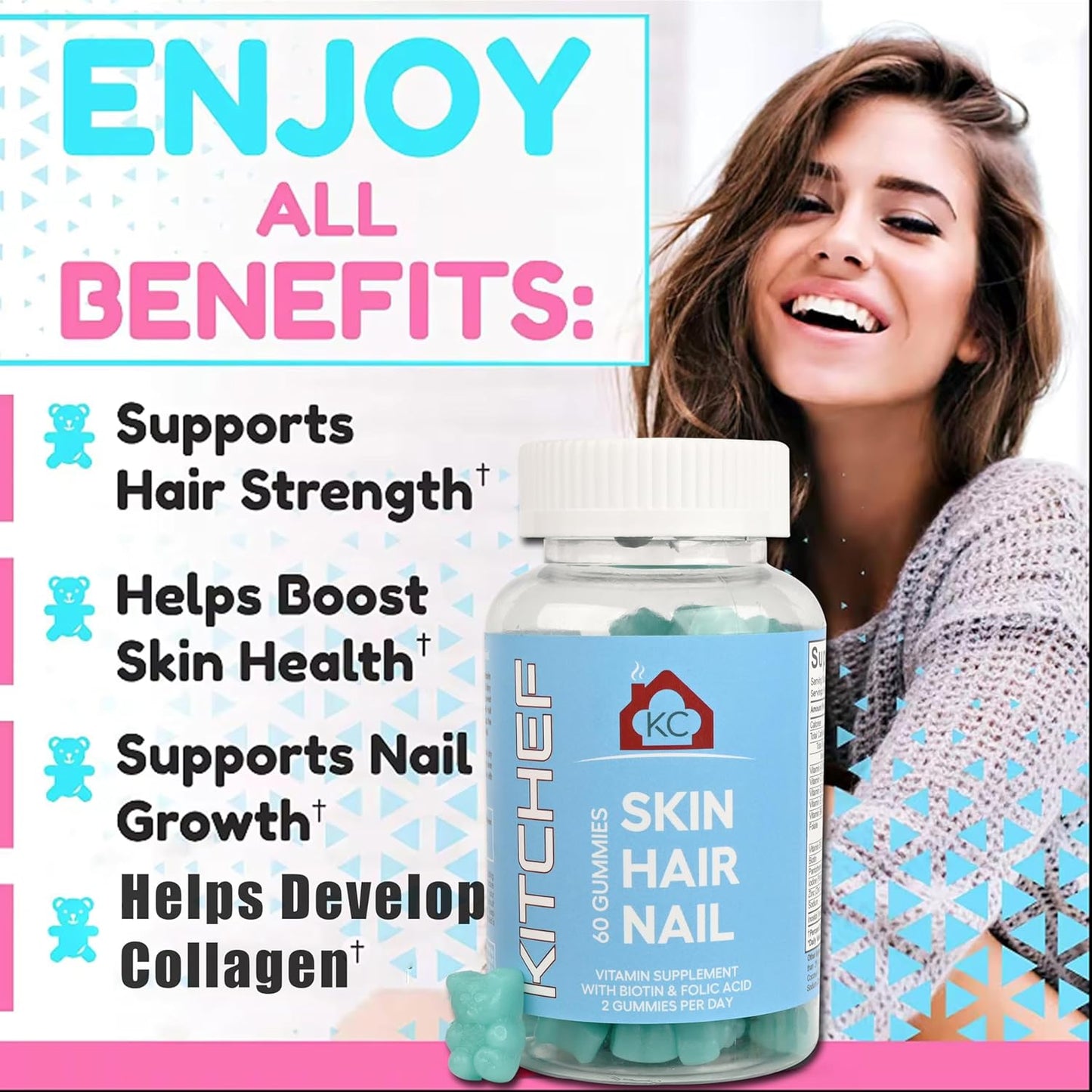kitchef-kc-hair-skin-nails-vitamins-gummies-for-men-women---strong-hair-fast-nail-growth-healthy-skin---natures-bounty-5