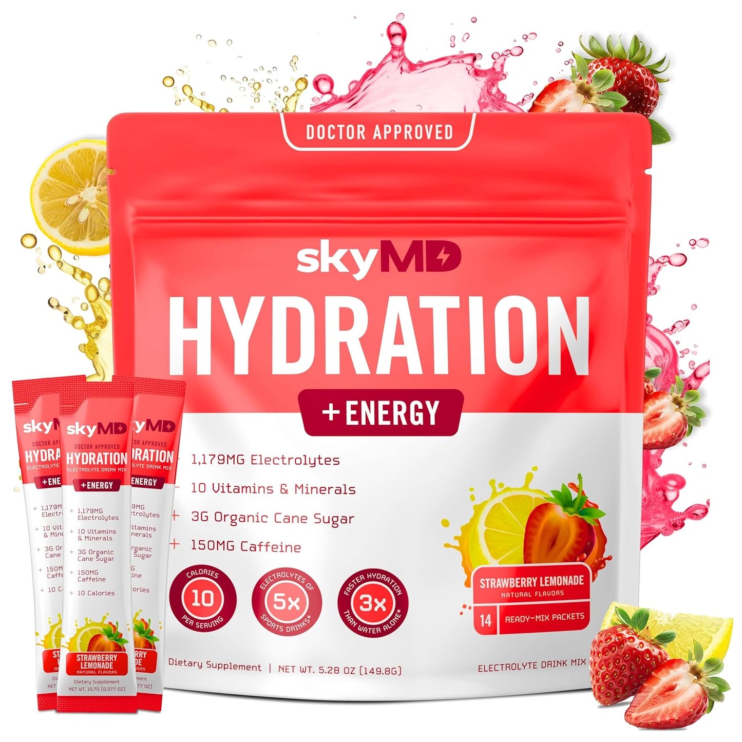 skymd-electrolyte-hydration-energy-powder-sticks---boost-focus-performance-with-natural-caffeine---strawberry-lemonade-flavor---14-packets-for-water-mixing-1