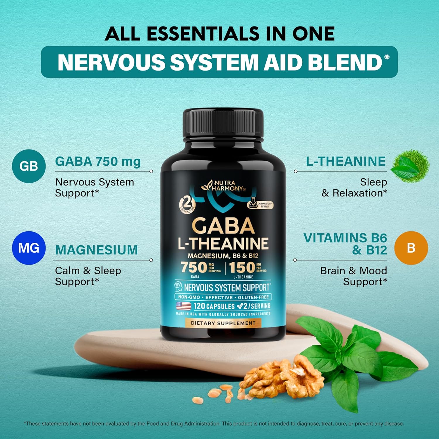 premium-usa-made-gaba-l-theanine-supplement-with-magnesium-vitamin-b6---promotes-calm-sleep-relaxation-mood-support---120-capsules-4