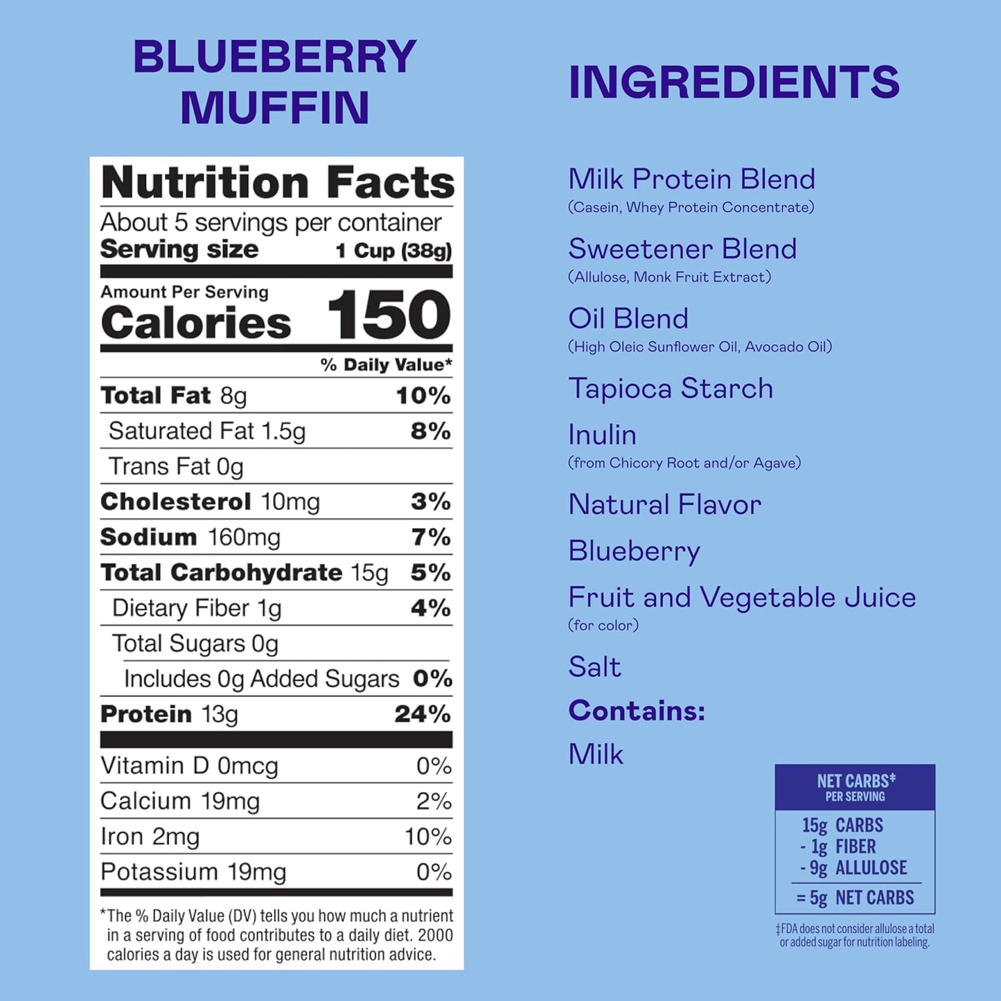 blueberry-muffin-magic-spoon-cereal-4-pack---keto-low-carb-gluten-grain-free-with-high-protein-and-0g-sugar---includes-spoon-4