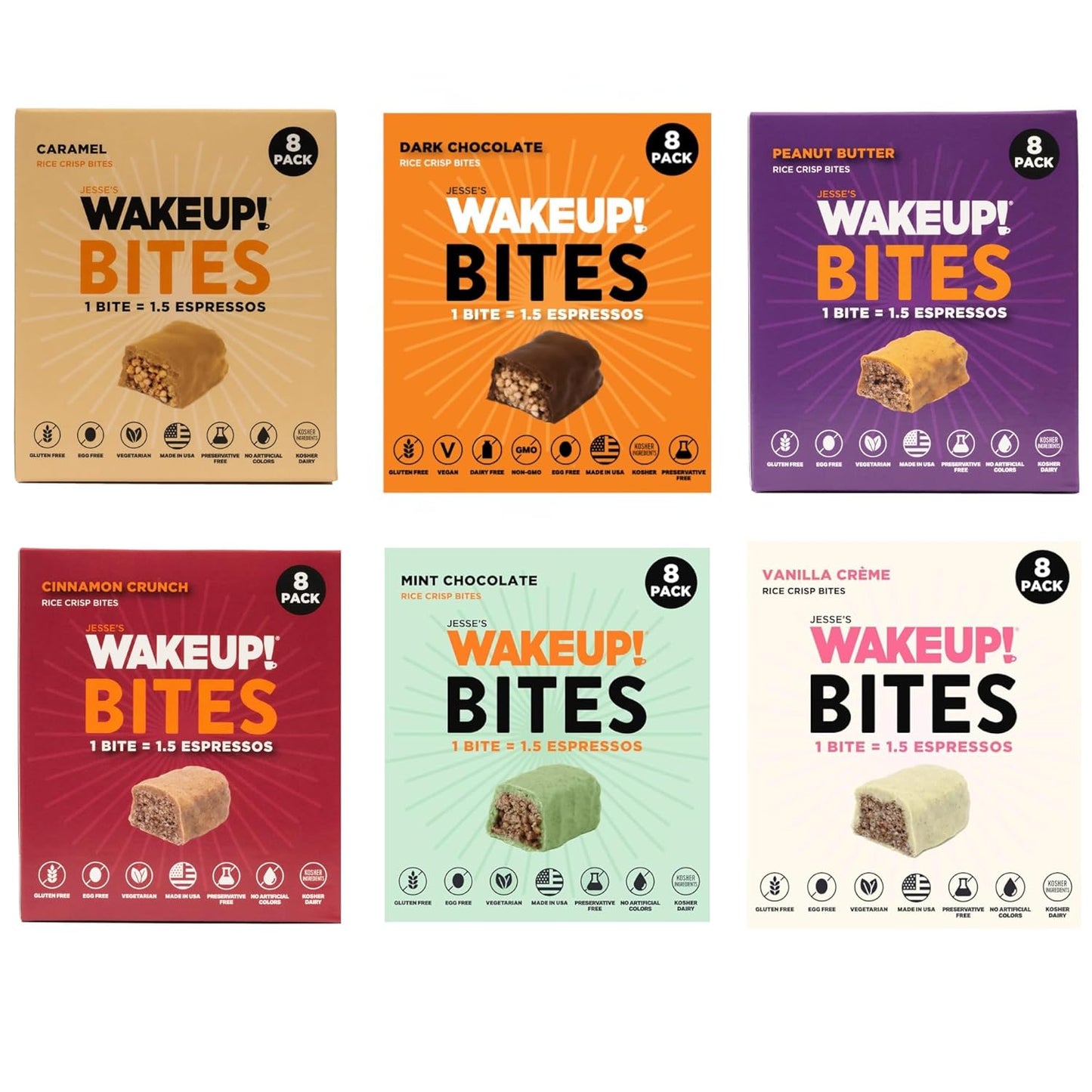 variety-pack-of-jesses-wakeup-caffeinated-protein-bites-with-6-flavors---175mg-caffeine-per-bite---gluten-free-vegetarian-kosher---boosts-focus-clarity---48-bites-in-6-cartons-2