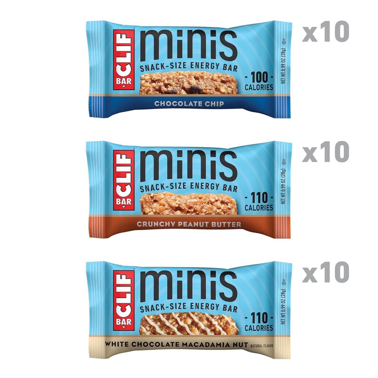 organic-oats-mini-clif-bar-variety-pack---4-5g-protein---non-gmo---plant-based-energy-bars---snack-size---099-oz-30-count-2
