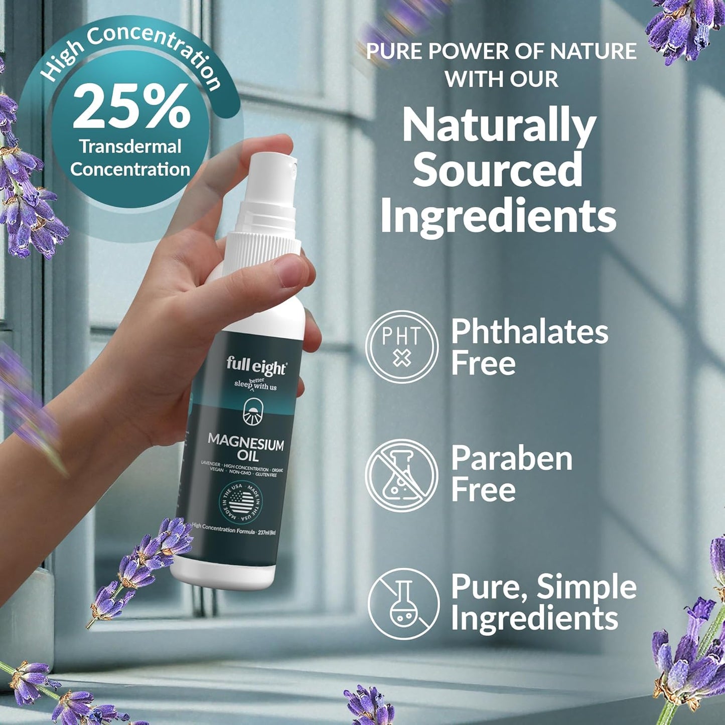 organic-lavender-magnesium-oil-spray---natural-muscle-pain-cramp-relief-sleep-aid-foot-care---fast-absorbing-topical-magnesium-spray---made-in-usa-8-oz-5