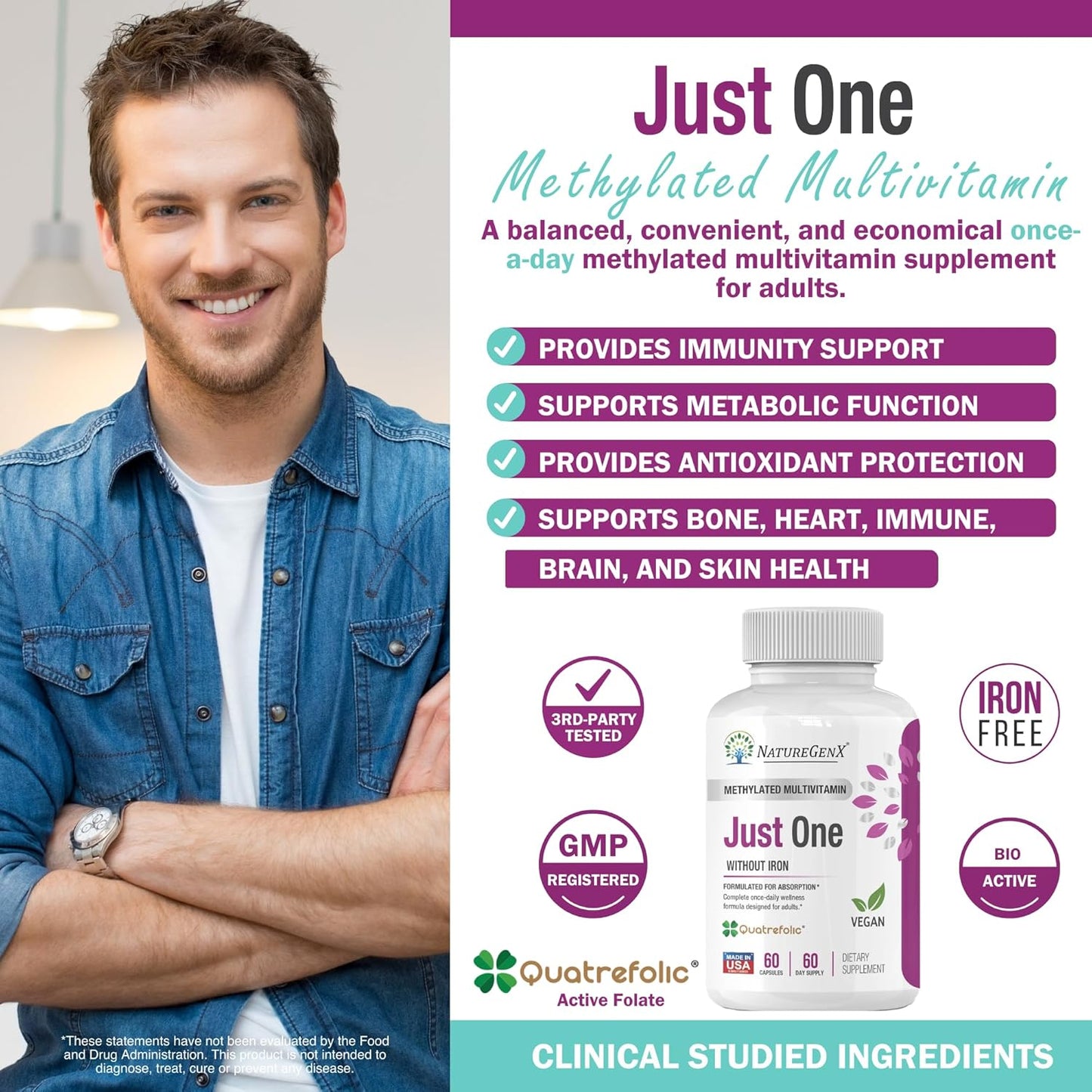 naturegenx-methylated-multivitamin---60-caps---pure-methyl-b12-methylfolate---iron-free---men-women---gluten-free---2-months-supply-2