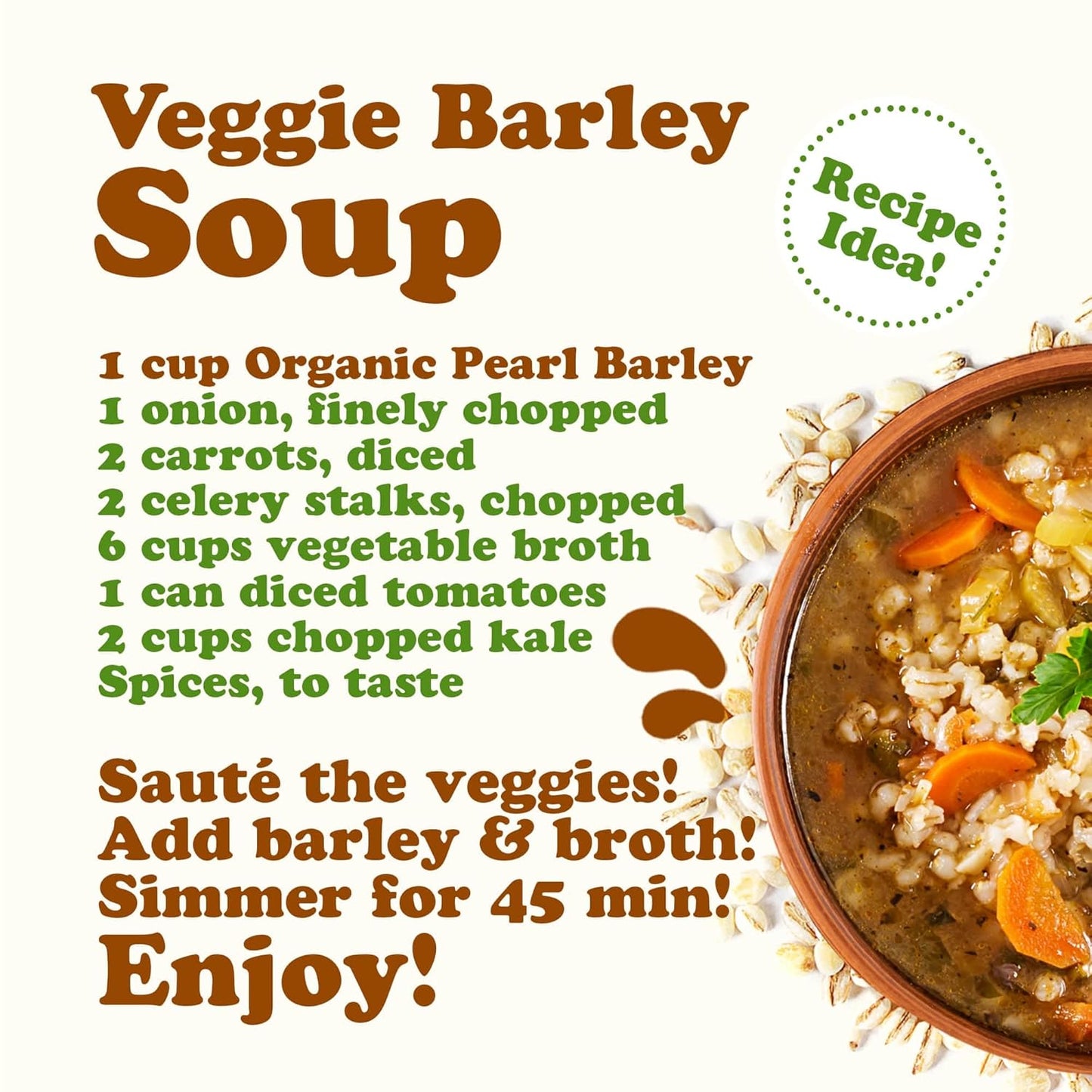 organic-pearl-barley-1lb---non-gmo-polished-unhulled-grain-vegan-kosher---high-fiber-selenium---ideal-for-cereal-salad-stew---fast-cooking-8