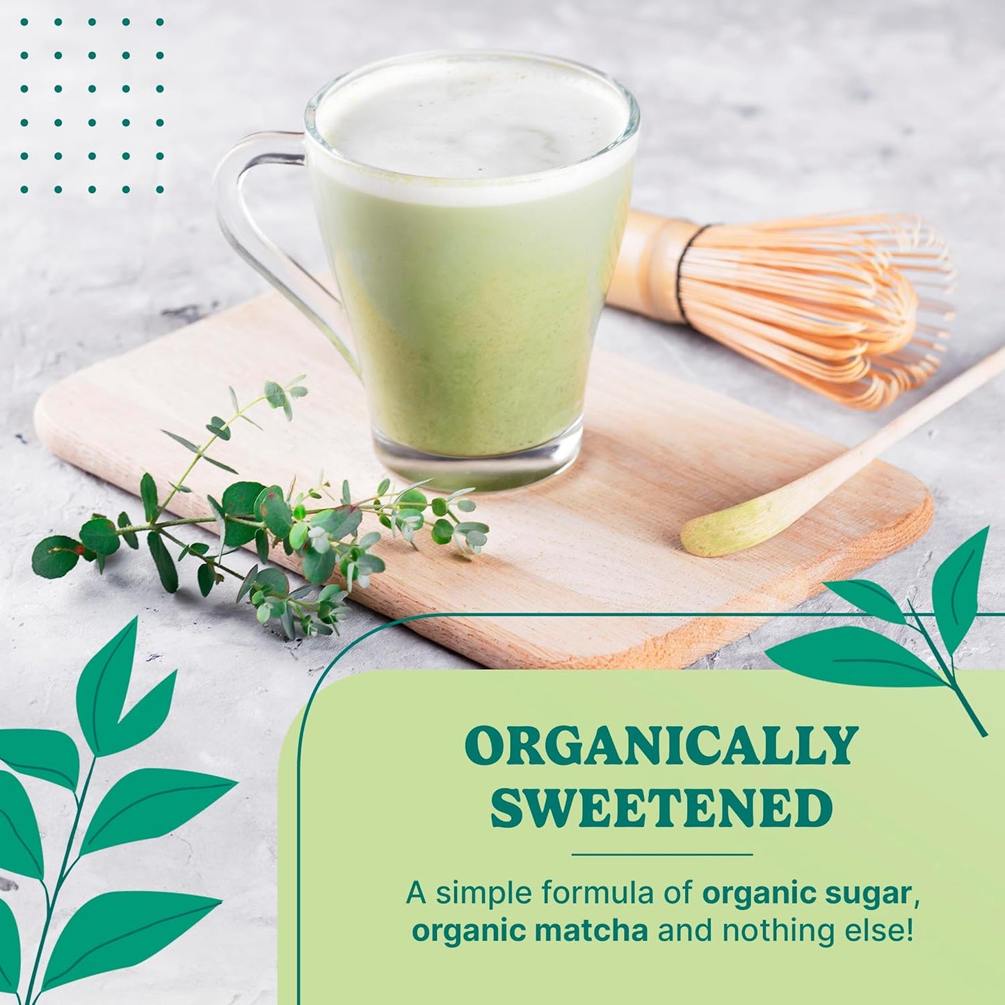 organic-sweetened-matcha-latte-mix---unprocessed-matcha-powder---ideal-for-cafe-style-tea-and-lattes---low-caffeine-content---42-oz-5