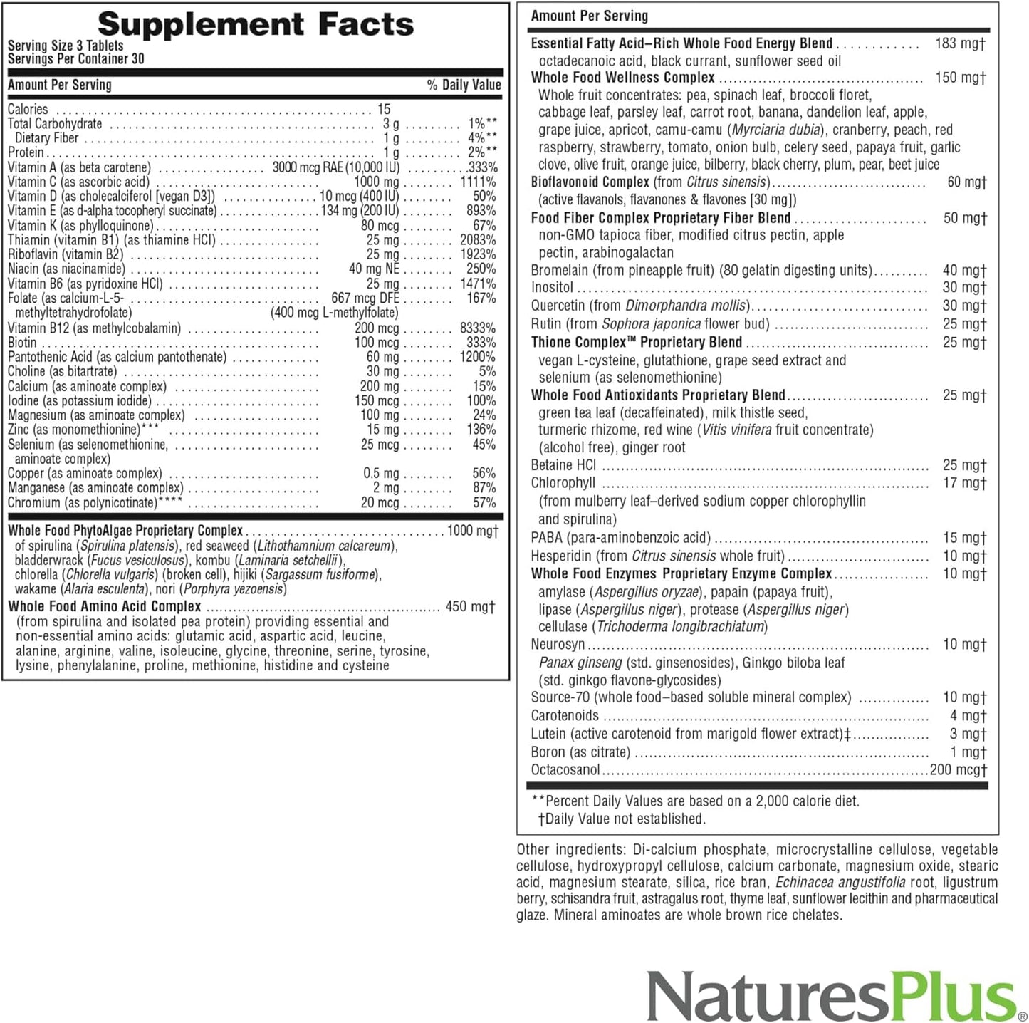 natures-plus-ultra-source-of-life-multivitamin-tablets---90-count---immune-health-energy-support---lutein-vitamin-d3---vegetarian-gluten-free-5