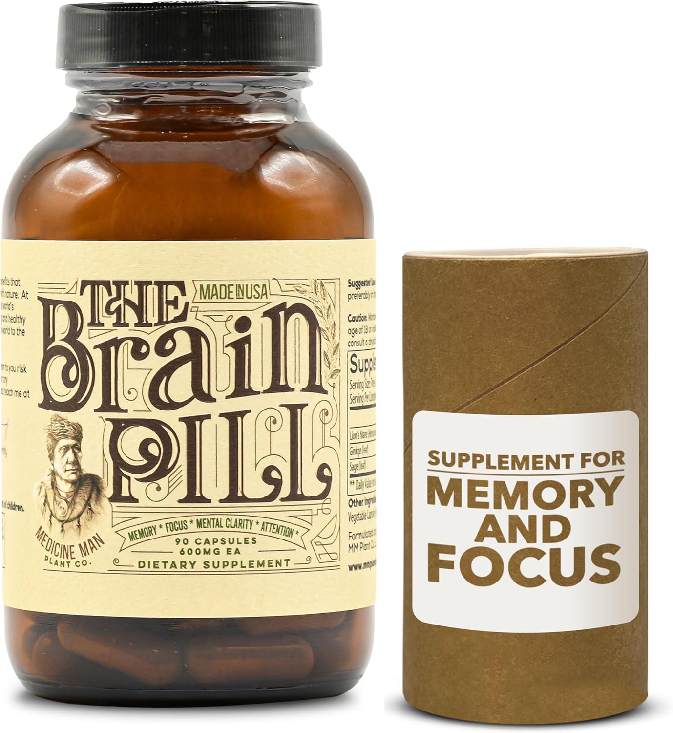 organic-brain-booster-supplement---memory-support-pills-with-ginkgo-biloba-lions-mane-sage---focus-memory-clarity-energy---90-capsules-1