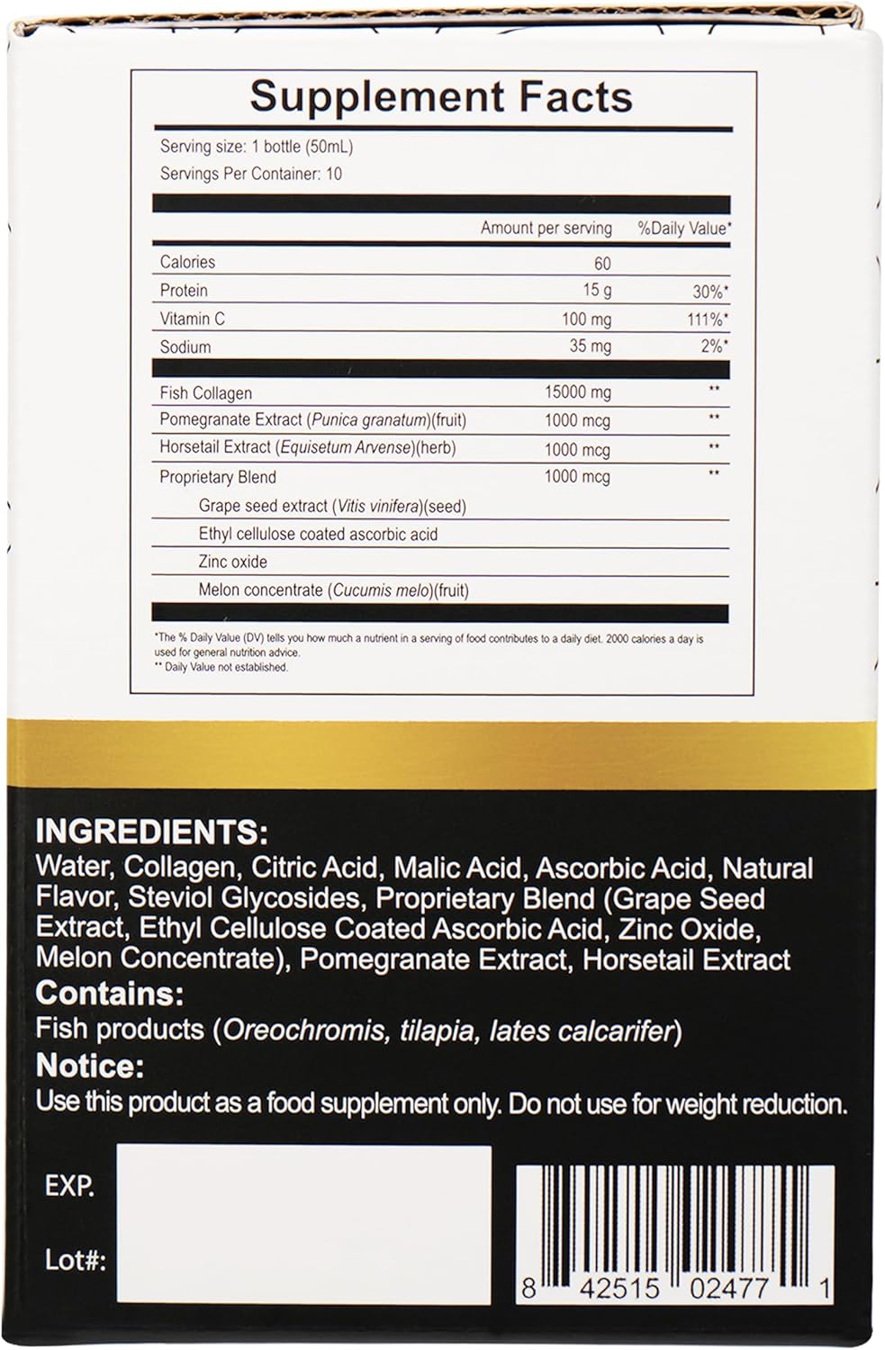 sipnutri-diamond-liquid-collagen-drink---15000mg-marine-collagen-with-vitamin-c-pomegranate---hair-skin-nails-joints-bones-support---50ml-x-10-bottles-3-boxes-7