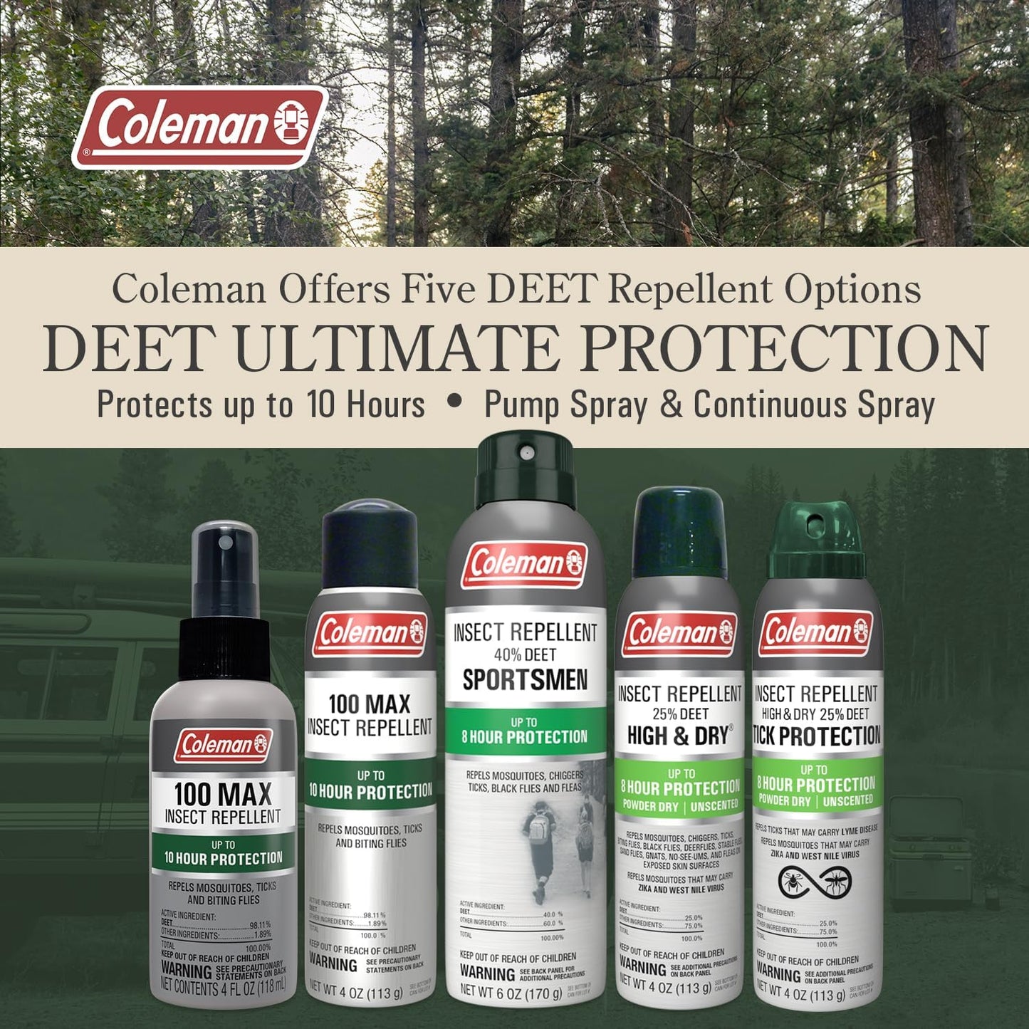 coleman-100-deet-insect-repellent-pump-spray---4oz---protection-against-ticks-mosquitoes-chiggers-gnats-fleas-and-flies---ideal-for-camping-and-hiking-4