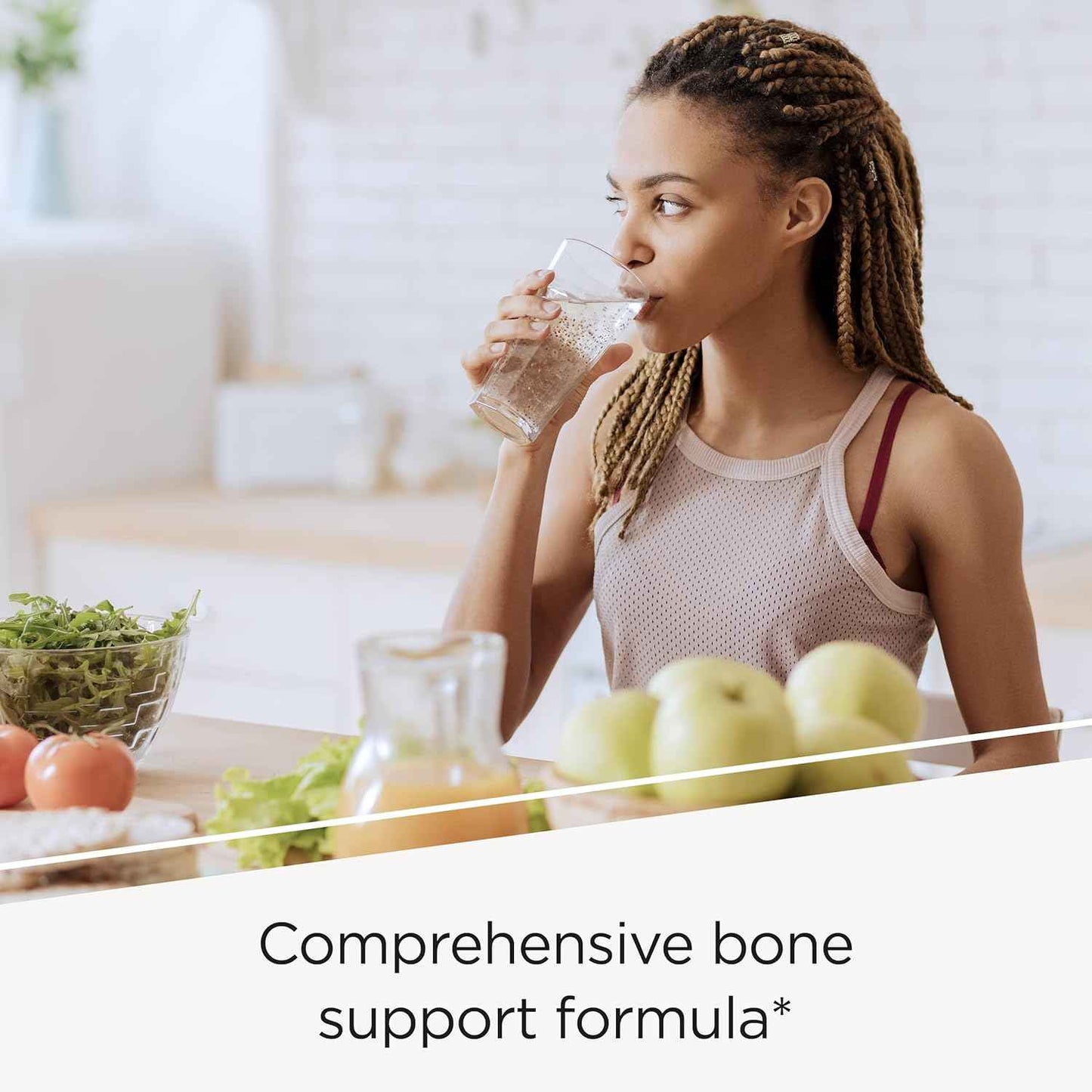 Integrative Therapeutics OsteoPrime Ultra Supplement - Bone Health Formula with Vitamin D, C, Magnesium, Zinc - 120 Tablets for Calcium Absorption