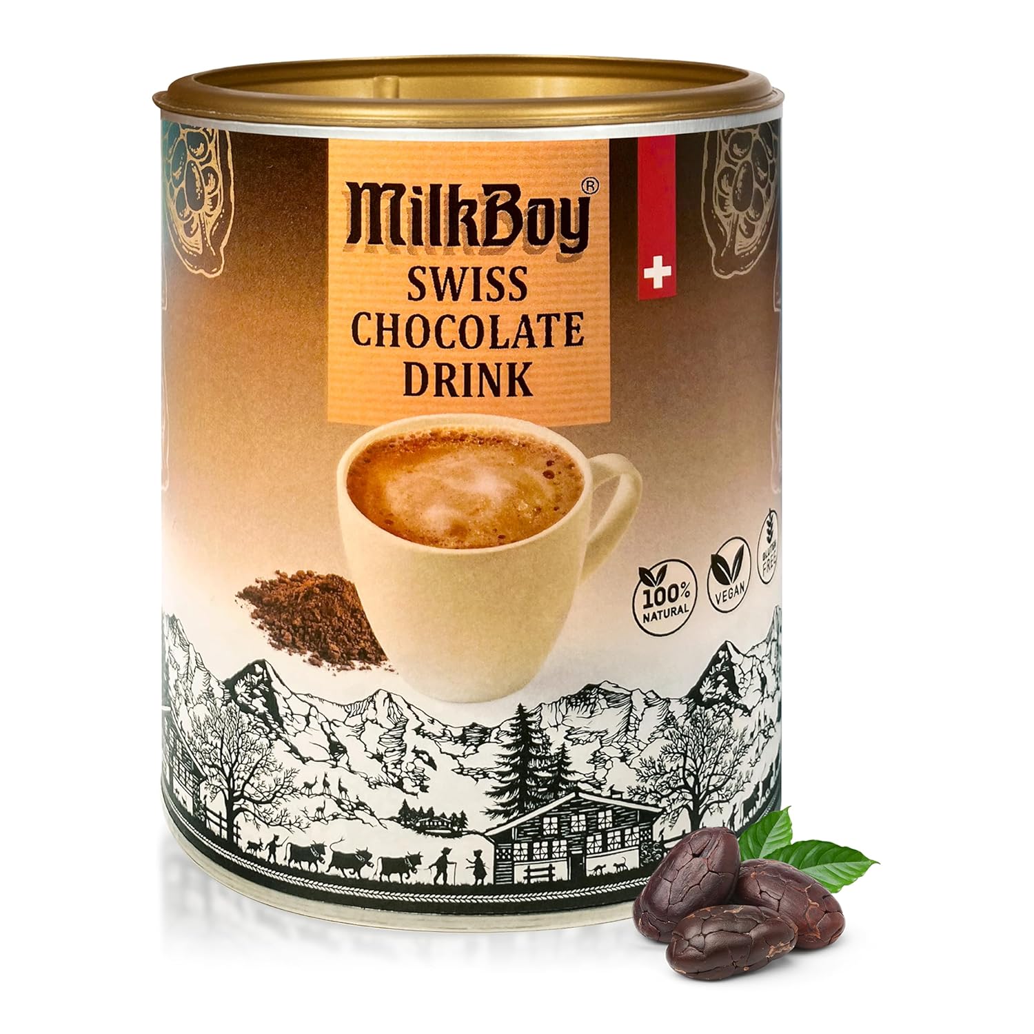 milkboy-swiss-chocolates-gourmet-hot-chocolate-mix-canister---vegan-gluten-free-swiss-chocolate-drink-for-hot-or-cold-cocoa---12-servings-12-oz---rainforest-alliance-certified-1