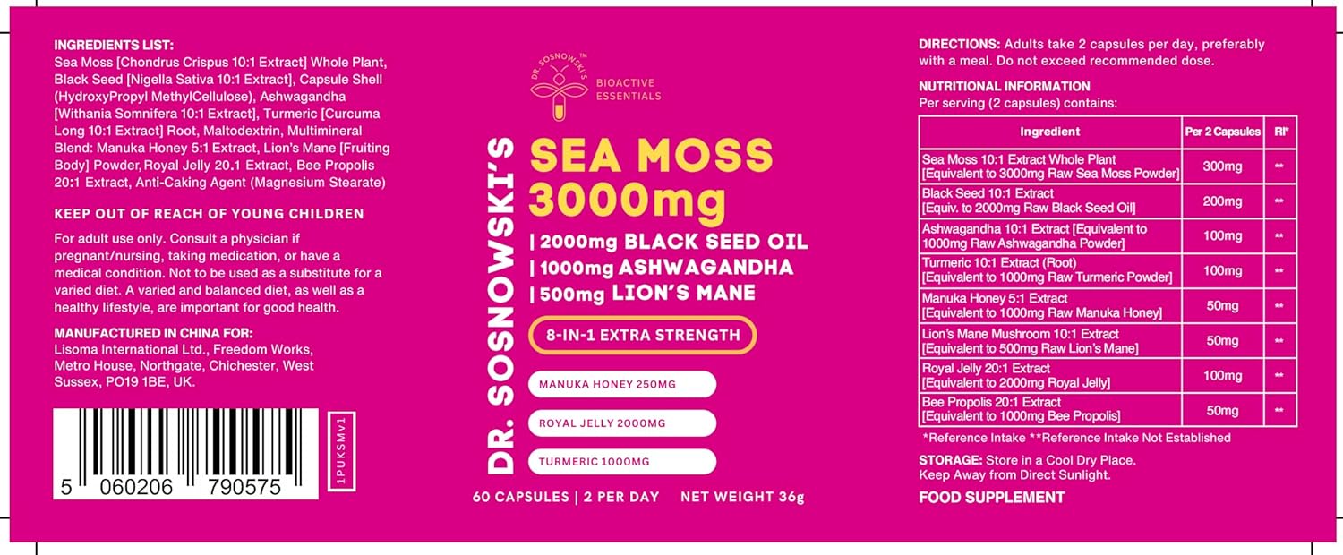 premium-bioactive-seamoss-8-in-1-formula-with-black-seed-ashwagandha-turmeric-manuka-honey-lions-mane-royal-jelly-bee-propolis-extract---60-capsules-by-dr-sosnowski-6