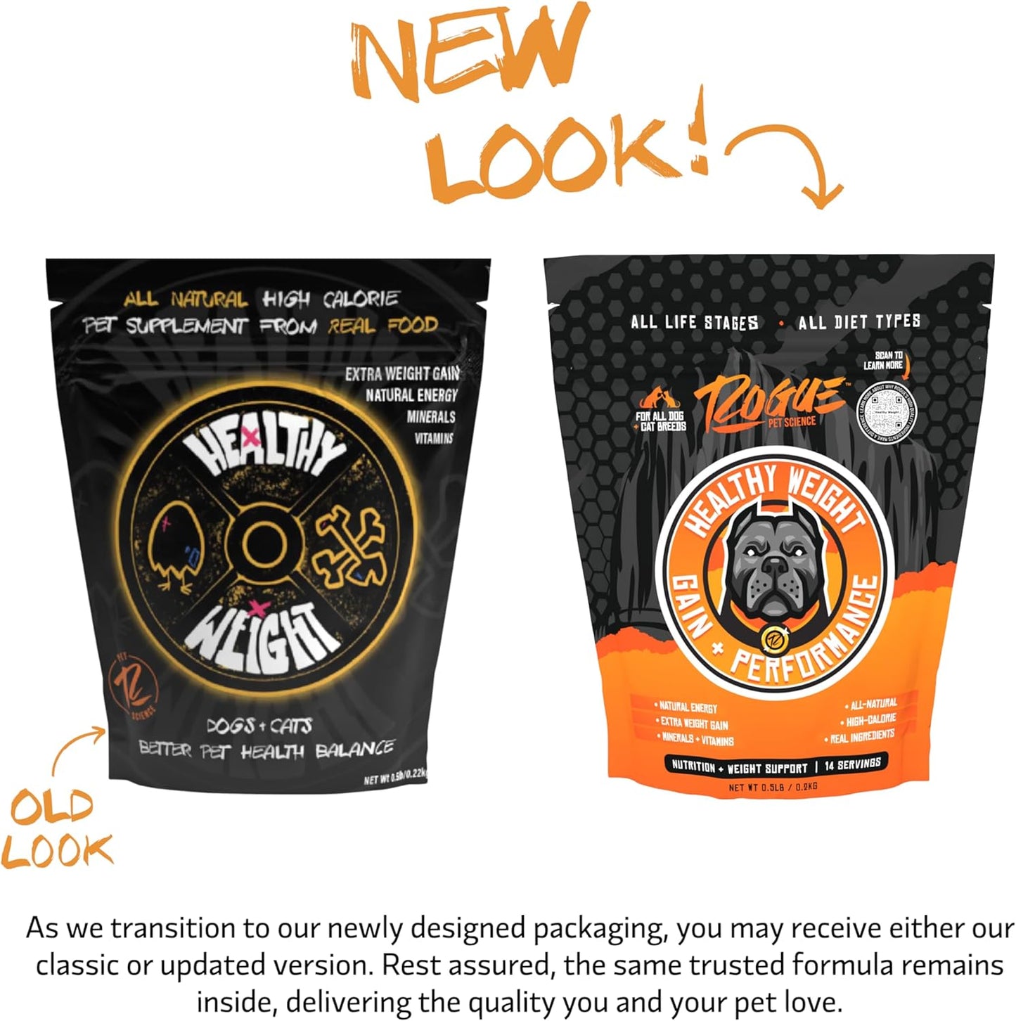 rogue-pet-science-healthy-weight---natural-high-calorie-dog-cat-food-topper-for-weight-gain-gut-health-energy---12-lb-2