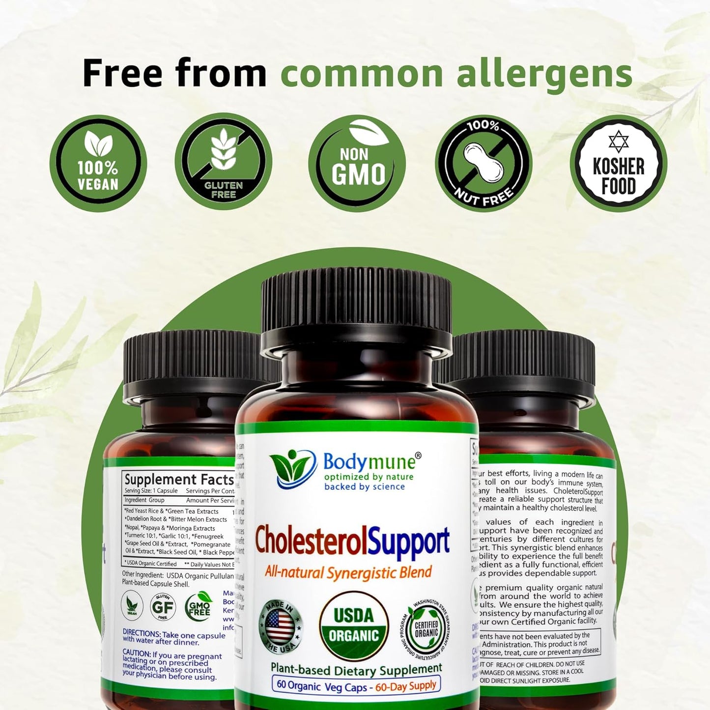 organic-cholesterol-support-supplement-for-heart-health---60-day-supply-promotes-healthy-cholesterol-levels-with-red-yeast-rice-dandelion-garlic-extracts-7
