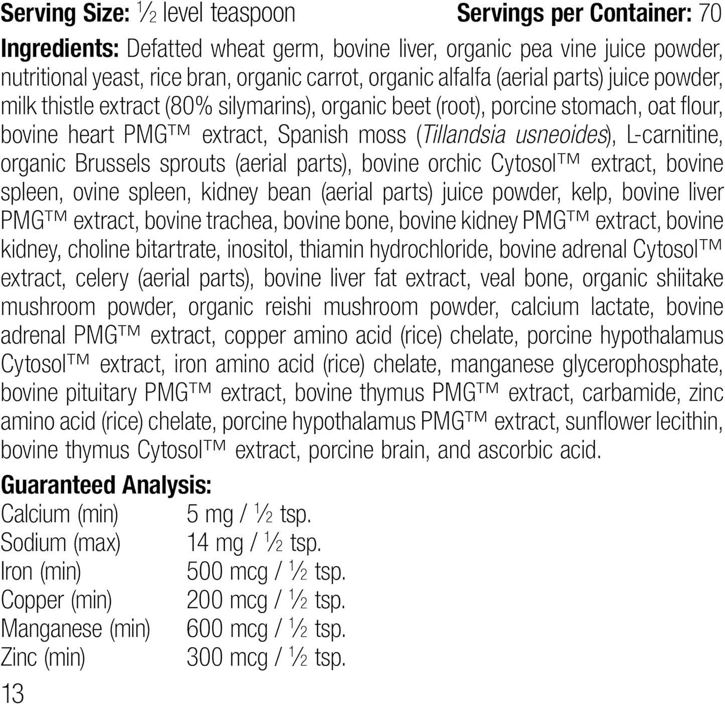 standard-process-canine-whole-body-support-powder---100g-multisystem-supplement-for-daily-health-maintenance-2