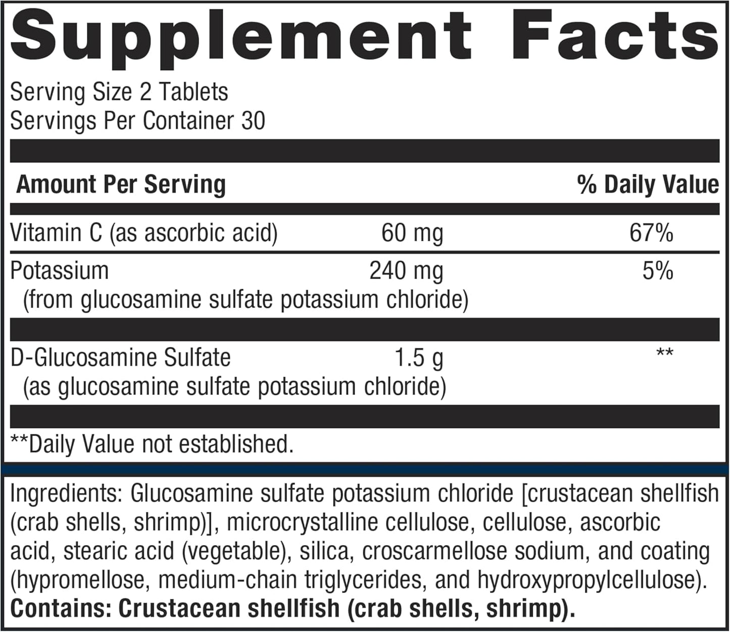 metagenics-glucosamine-sulfate-750-tablets-for-joint-health-mobility-with-vitamin-c---non-gmo-gluten-free-supplement-for-healthy-joints-cartilage---60-count-2