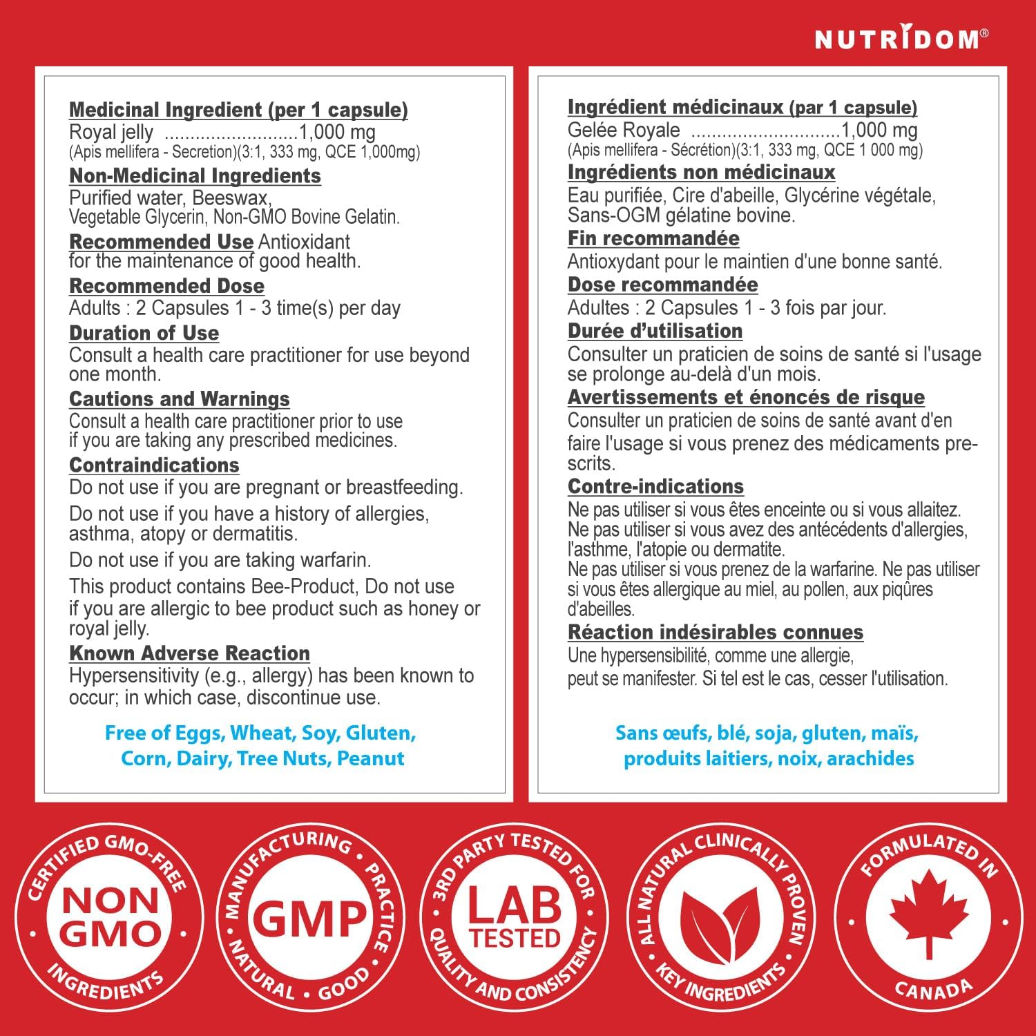 nutridom-royal-jelly-softgels---1000mg-120-count---one-bottle-7