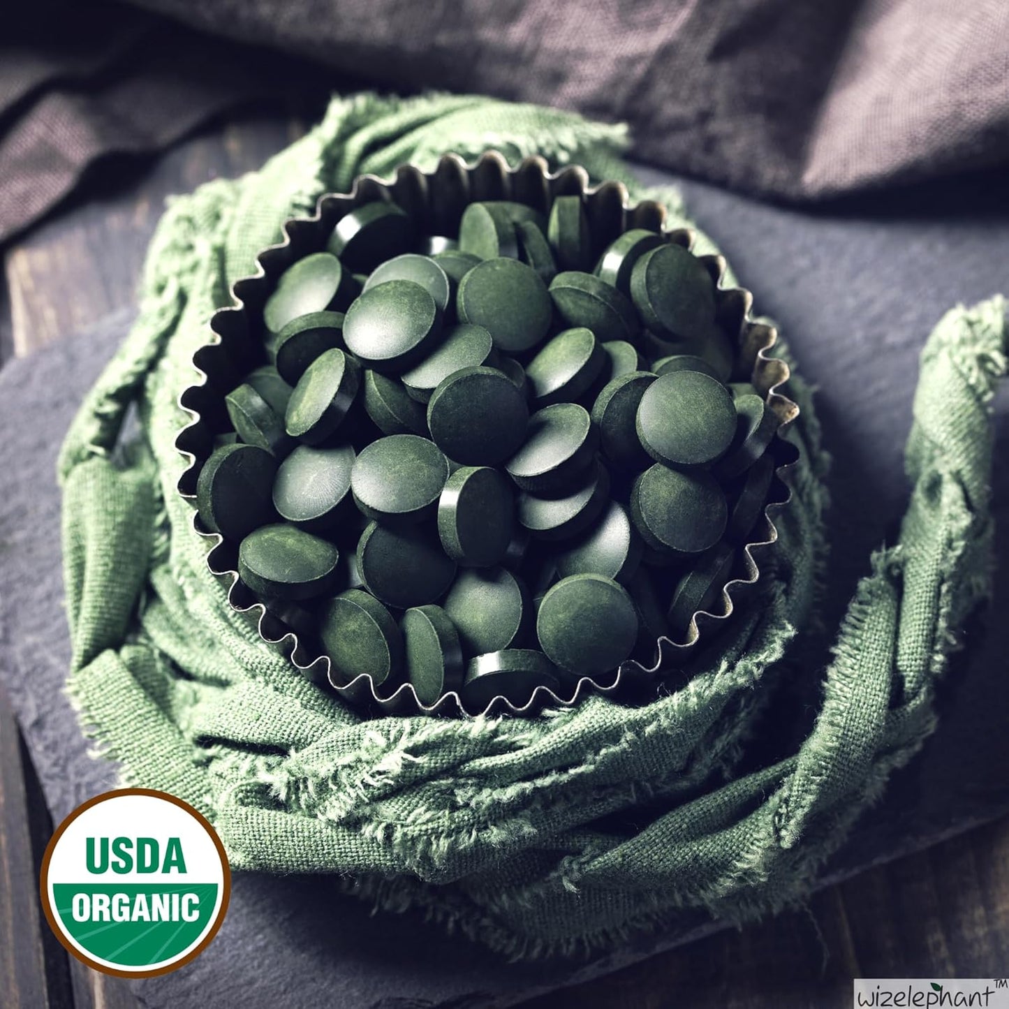 Organic Spirulina Chlorella Tablets - 400 Count - Immune Support & Energy Boost - Broken Cell Wall Algae Supplement - Organic Chlorophyll - Espirulina - Espot.com.au