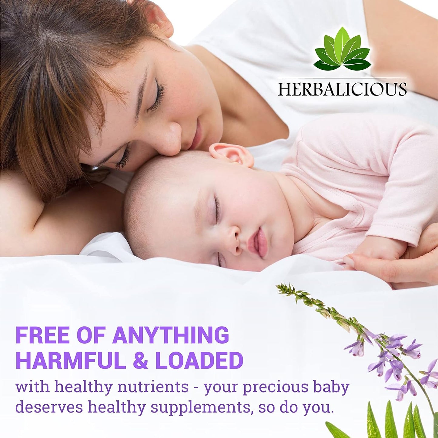 Goat’s Rue Herbal Supplement Capsules 1000mg - Breastfeeding Support - Natural Galega Officinalis - Increase Breastmilk Production - 100 Capsules - Espot.com.au
