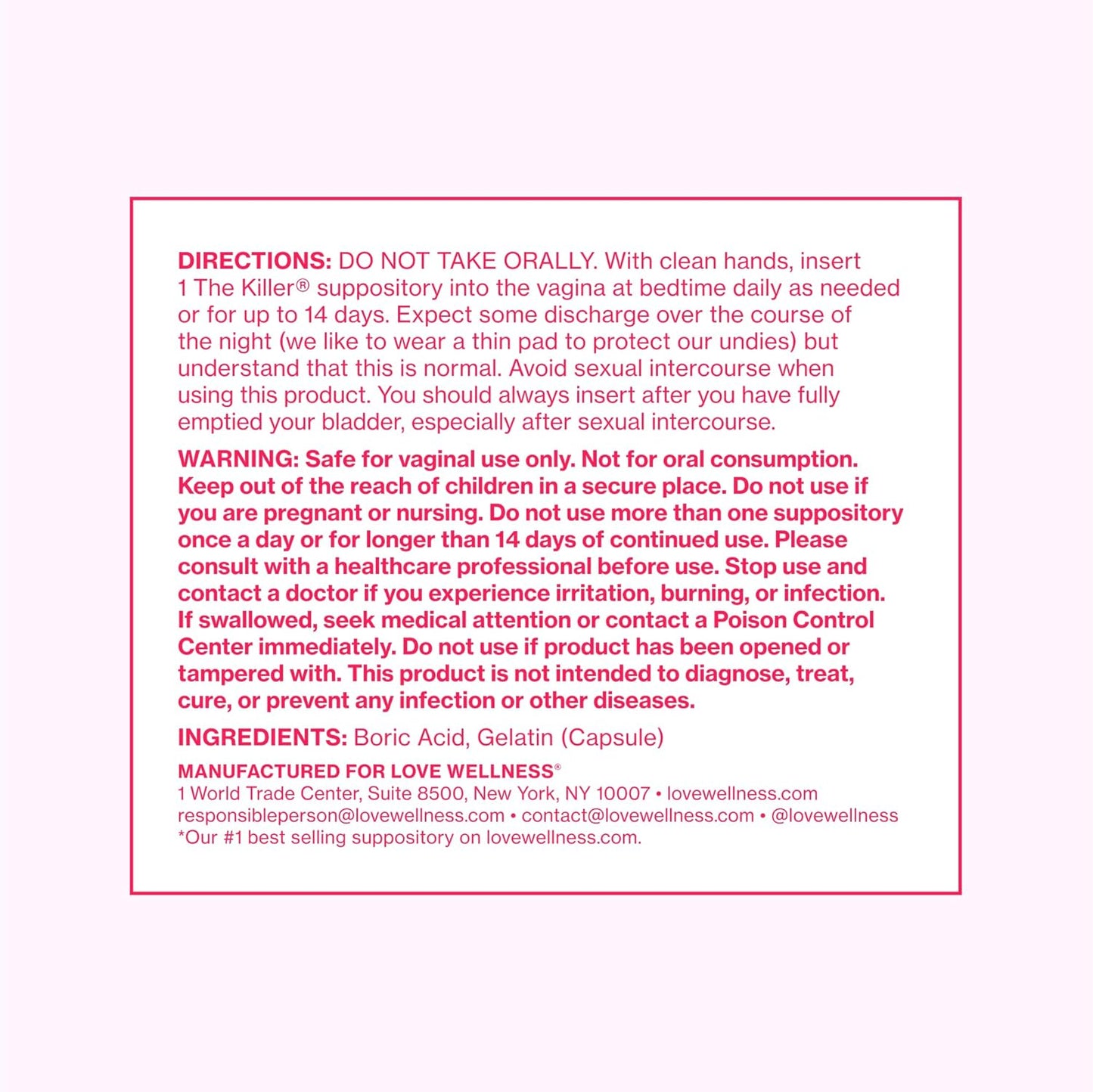 love-wellness-the-killer-boric-acid-suppositories-for-women---14-count-promotes-healthy-ph-balance-controls-vaginal-odor-and-supports-vaginal-health-7