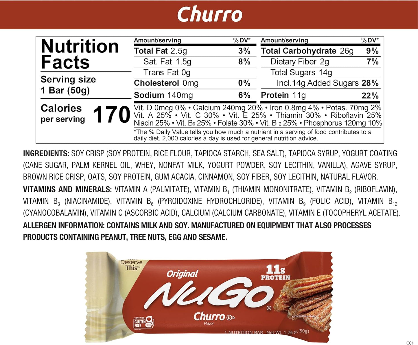 churro-nugo-protein-bars---15-count-box-11g-protein-gluten-free---delicious-and-nutritious-snack-bars-2