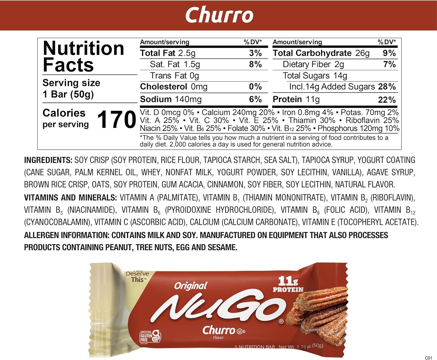 churro-nugo-protein-bars---15-count-box-11g-protein-gluten-free---delicious-and-nutritious-snack-bars-2
